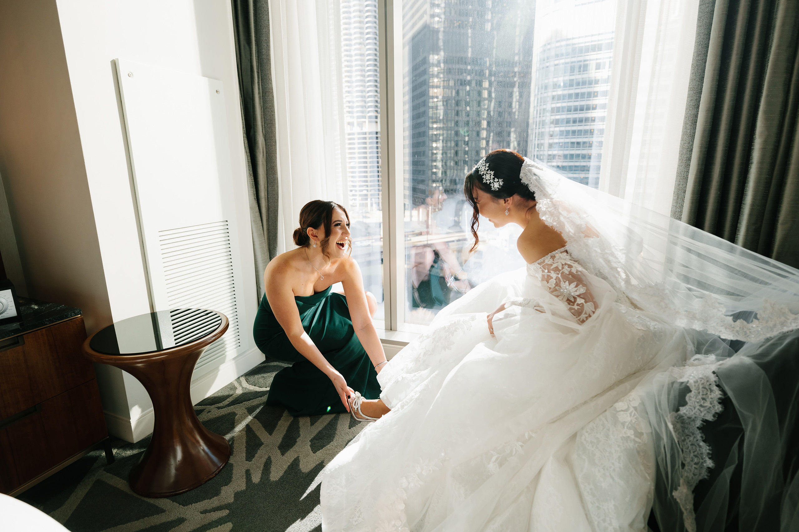 Ubaydulla & Malika. Wedding family event photographer in Chicago Nick Yushevich