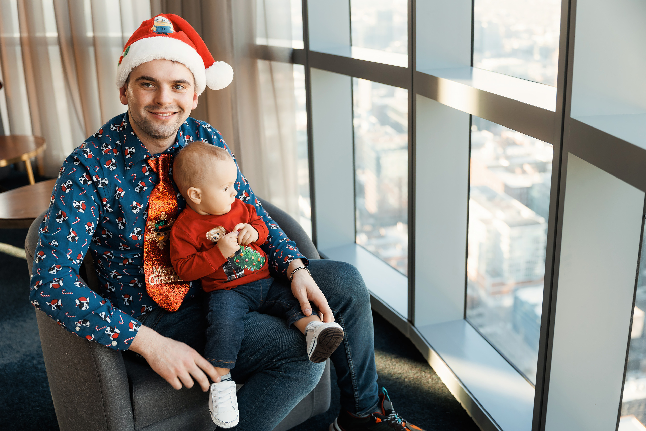 12192021 Christmas Photoshoot. Wedding family event photographer in Chicago Nick Yushevich