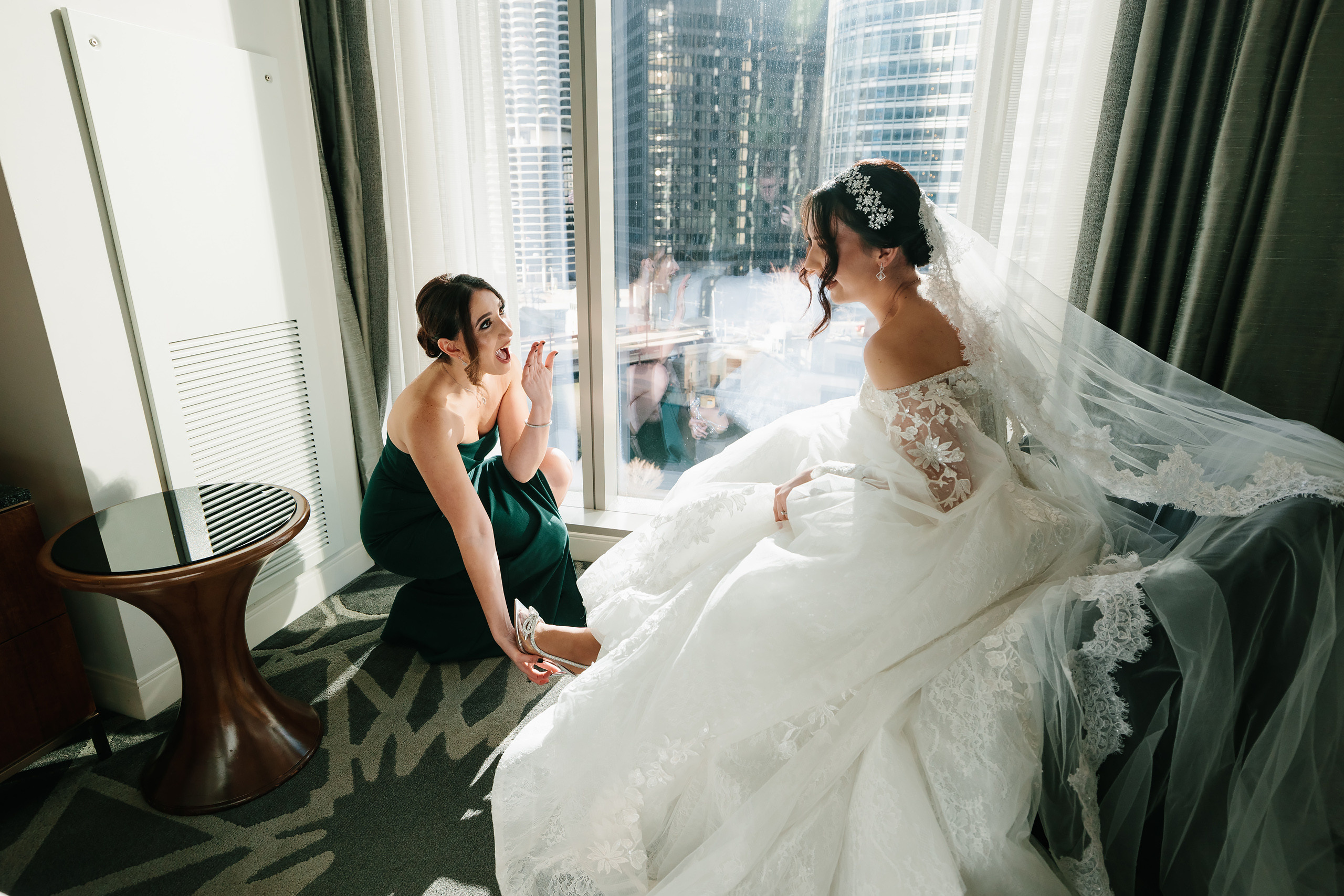 12.17.2021 Wedding. Wedding family event photographer in Chicago Nick Yushevich