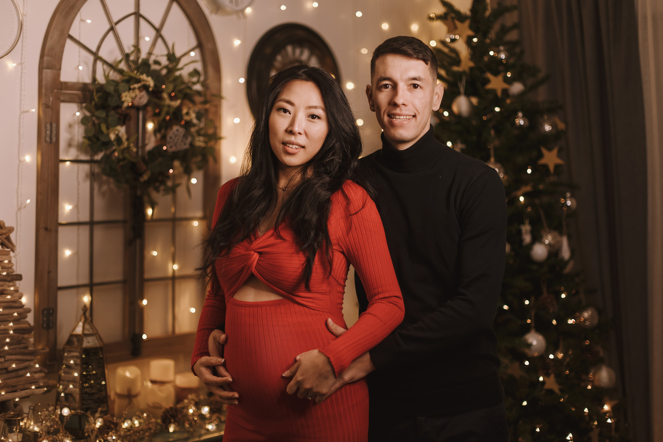 12192021 Christmas Photoshoot 16. Wedding family event photographer in Chicago Nick Yushevich