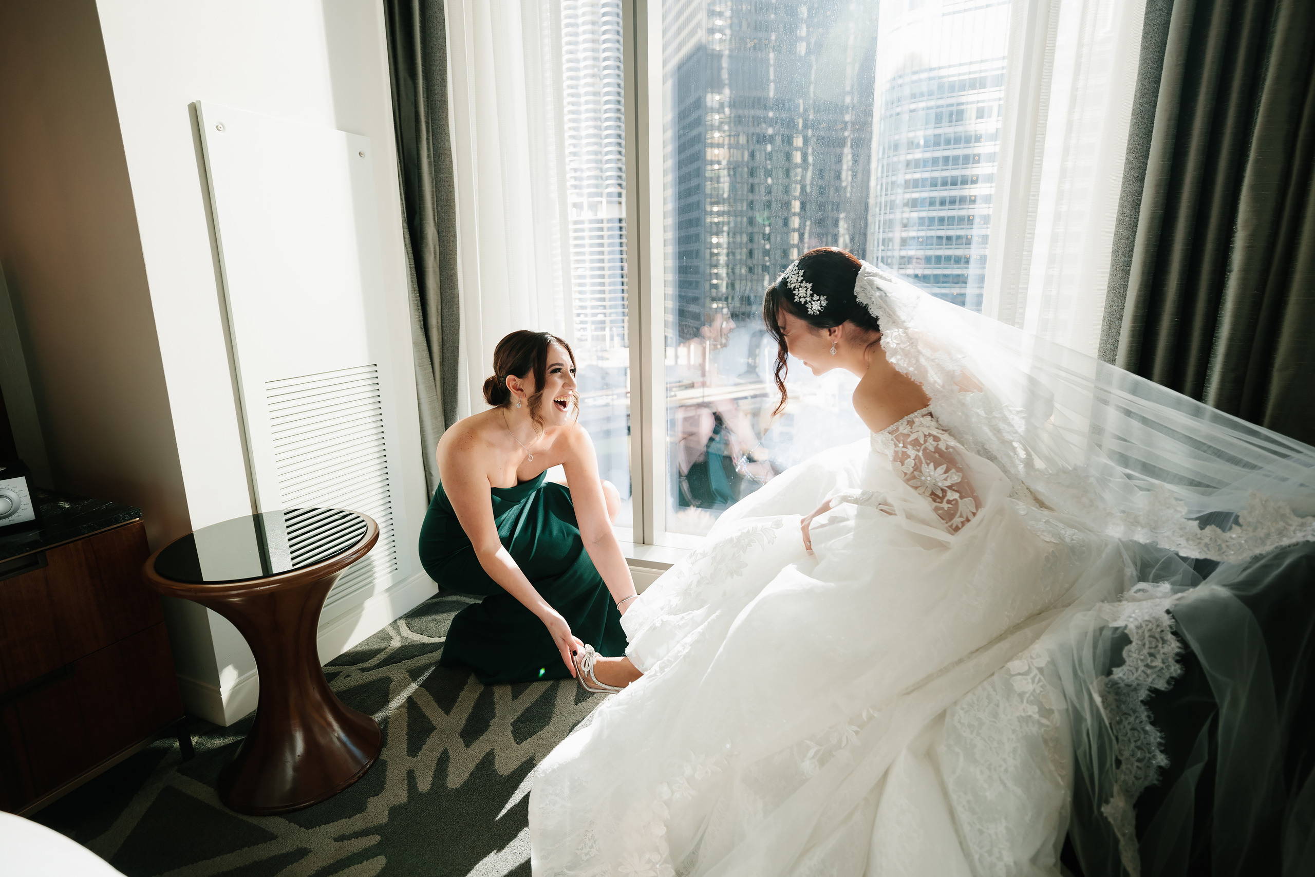 12.17.2021 Wedding. Wedding family event photographer in Chicago Nick Yushevich