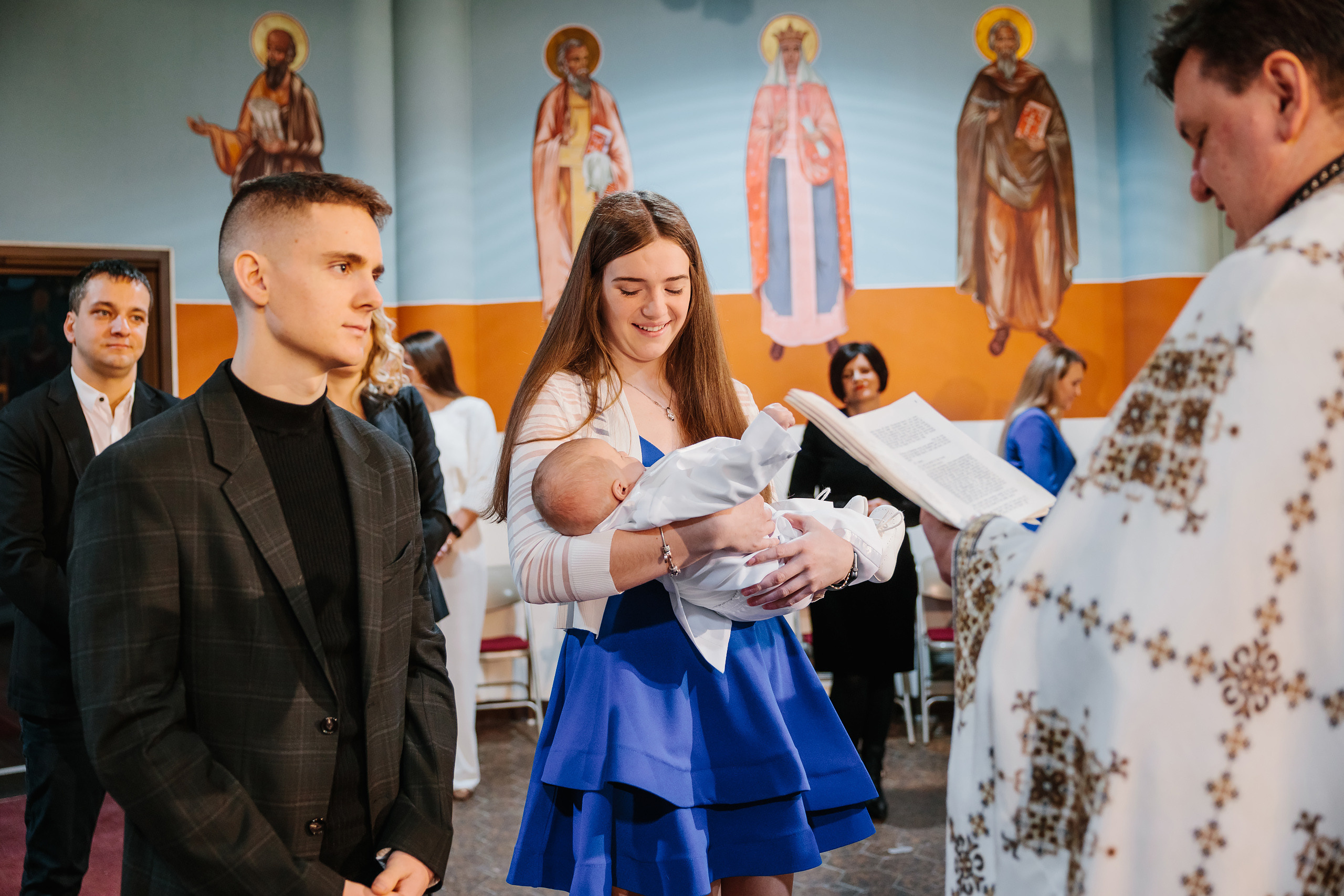 01.29.2022 Christening. Wedding family event photographer in Chicago Nick Yushevich