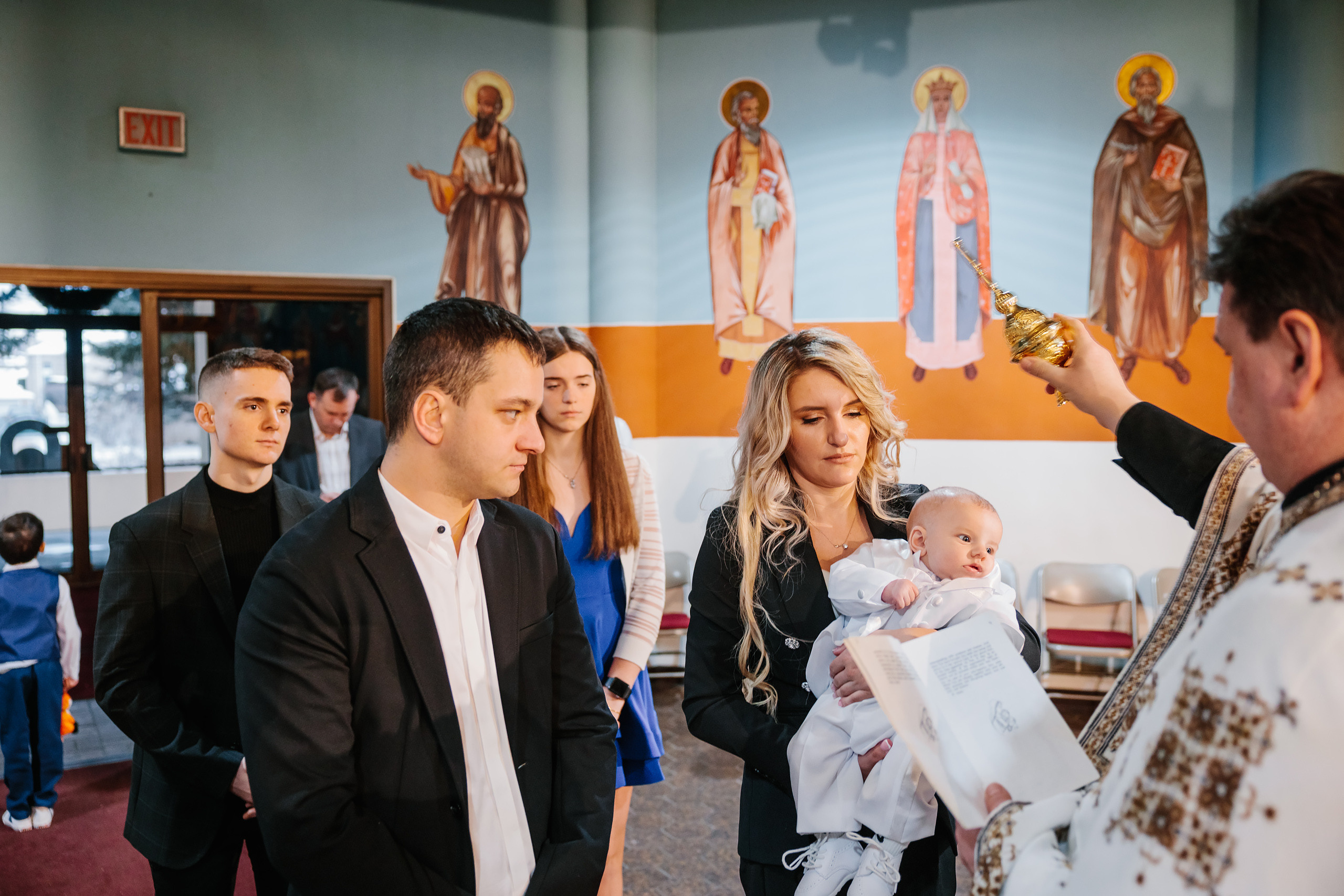 01.29.2022 Christening. Wedding family event photographer in Chicago Nick Yushevich