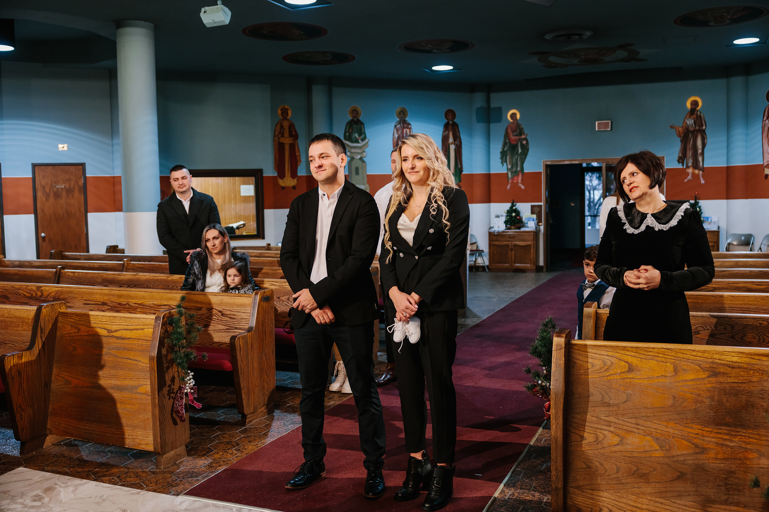 01.29.2022 Christening. Wedding family event photographer in Chicago Nick Yushevich