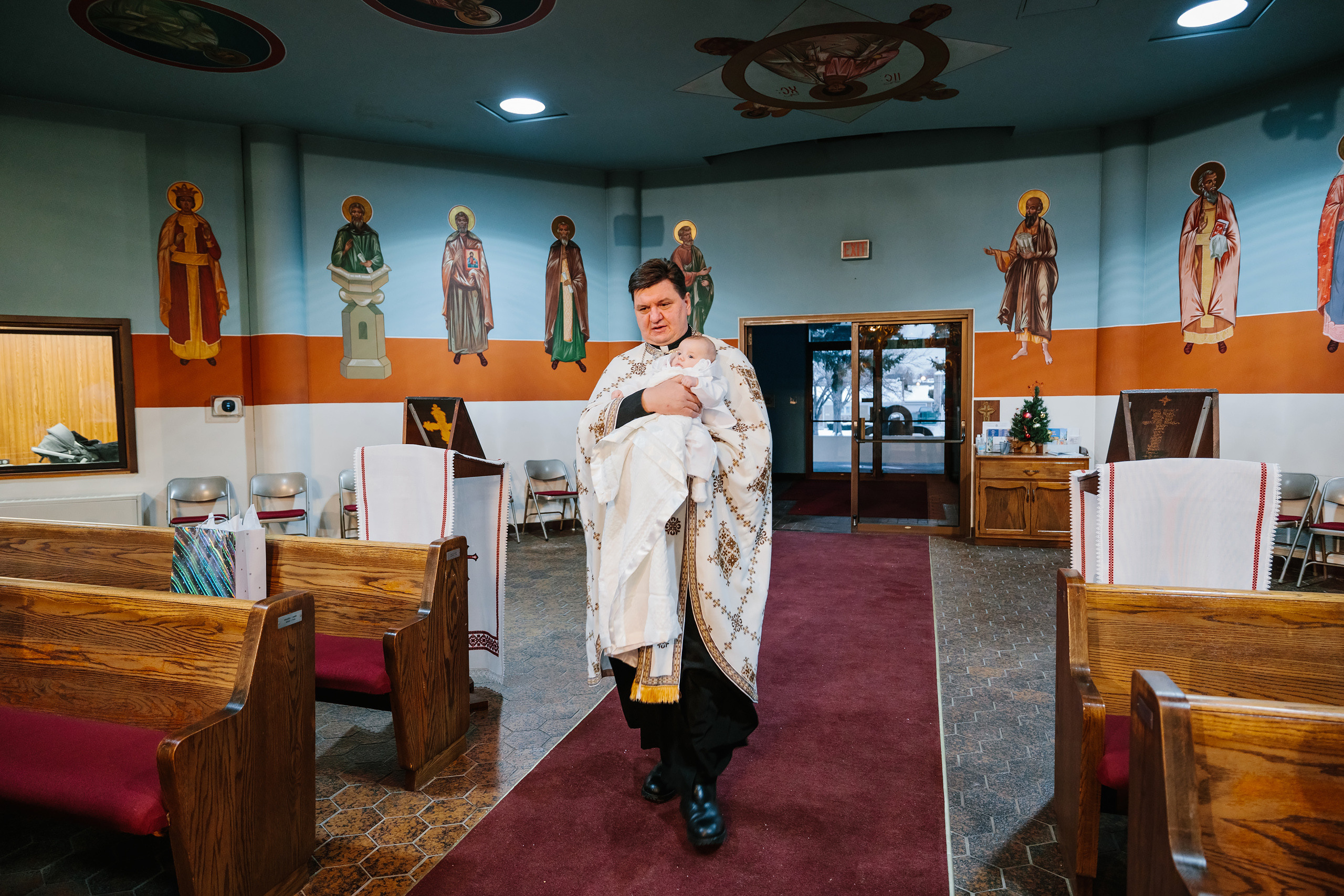 01.29.2022 Christening. Wedding family event photographer in Chicago Nick Yushevich