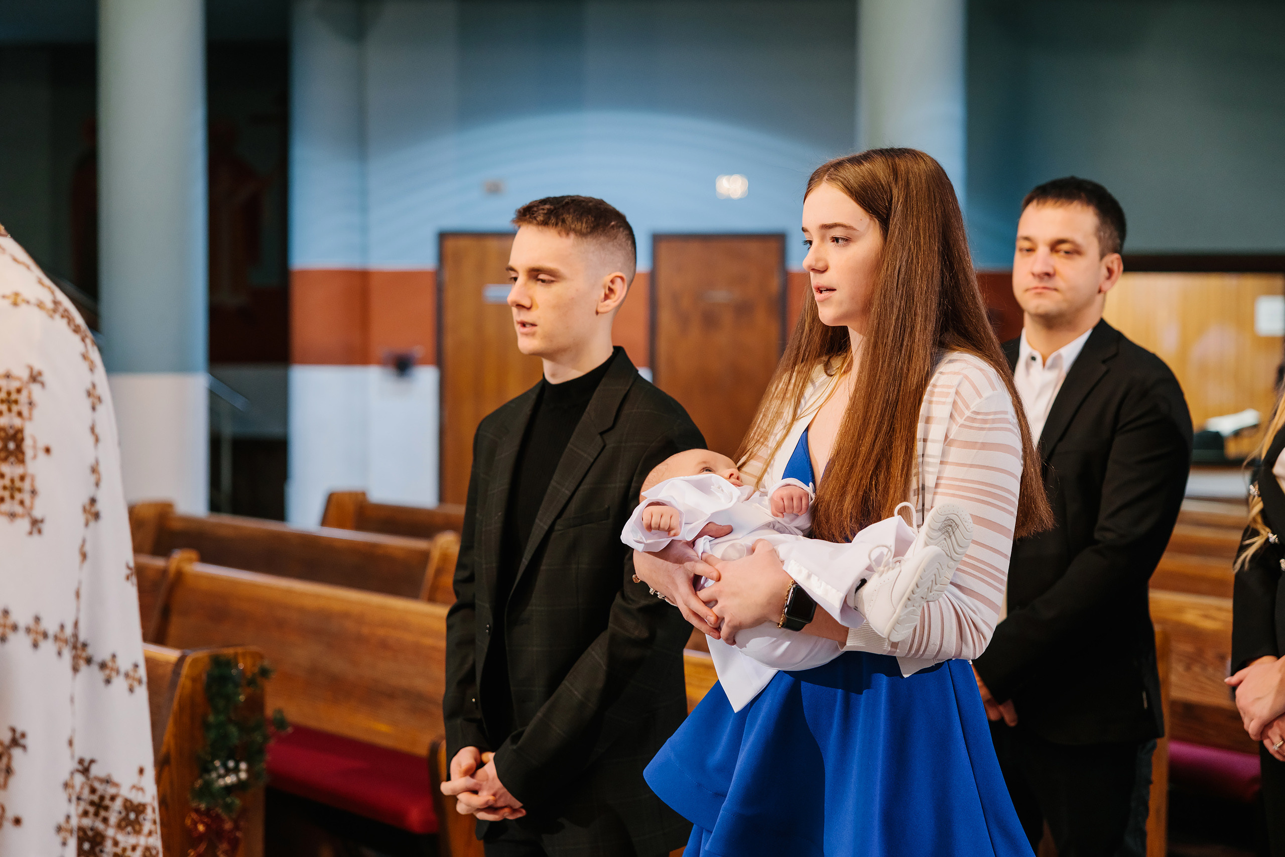 01.29.2022 Christening. Wedding family event photographer in Chicago Nick Yushevich