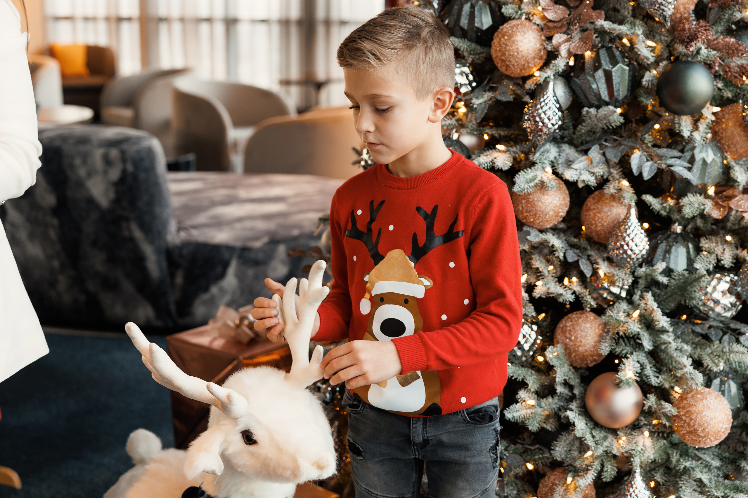 12192021 Christmas Photoshoot. Wedding family event photographer in Chicago Nick Yushevich