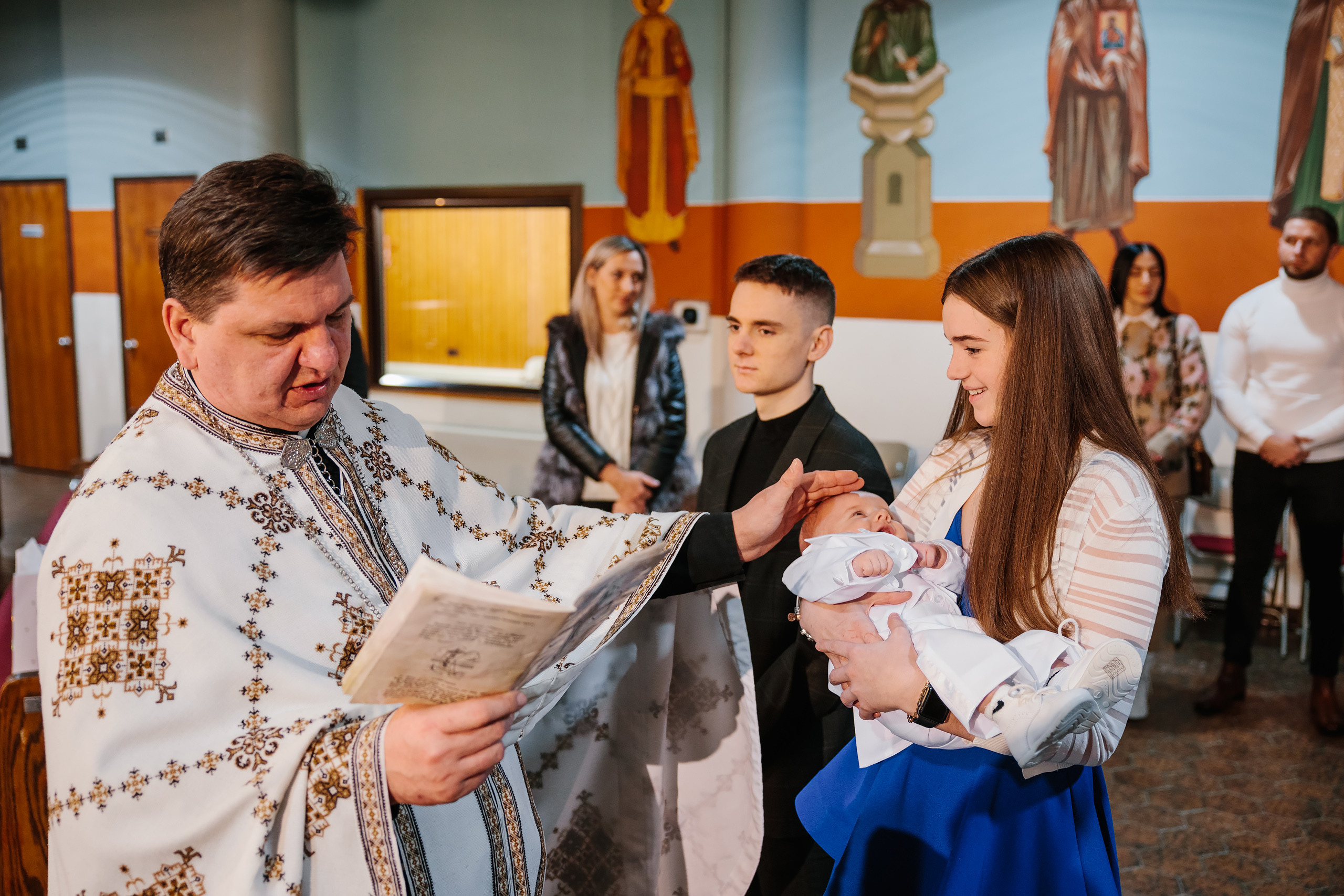 01.29.2022 Christening. Wedding family event photographer in Chicago Nick Yushevich