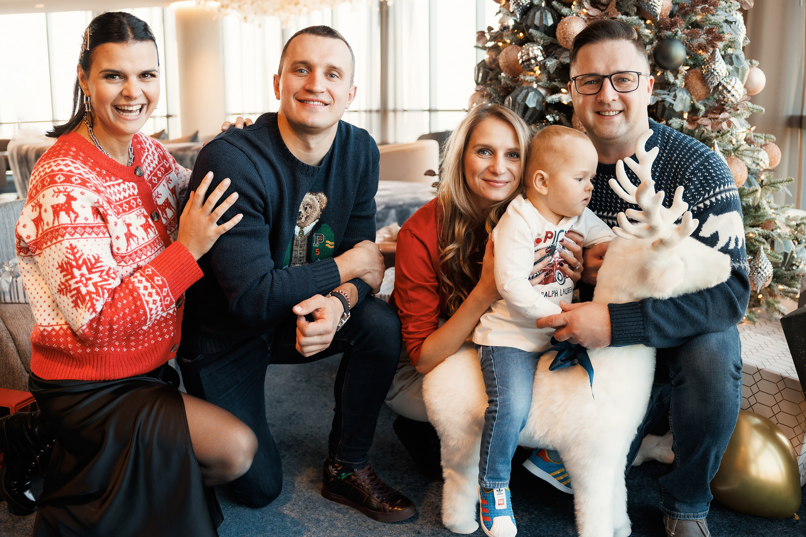 12192021 Christmas Photoshoot. Wedding family event photographer in Chicago Nick Yushevich