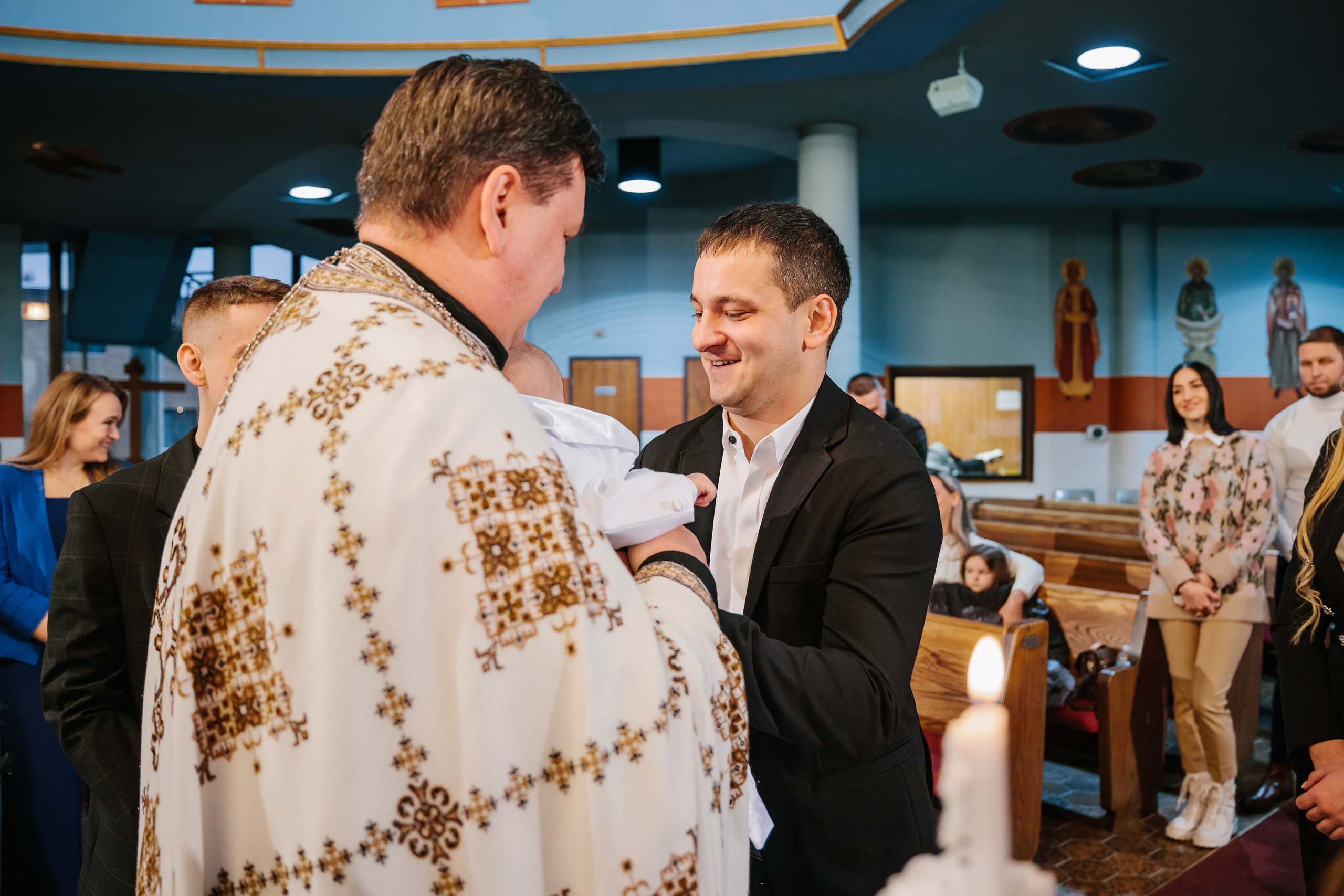 01.29.2022 Christening. Wedding family event photographer in Chicago Nick Yushevich