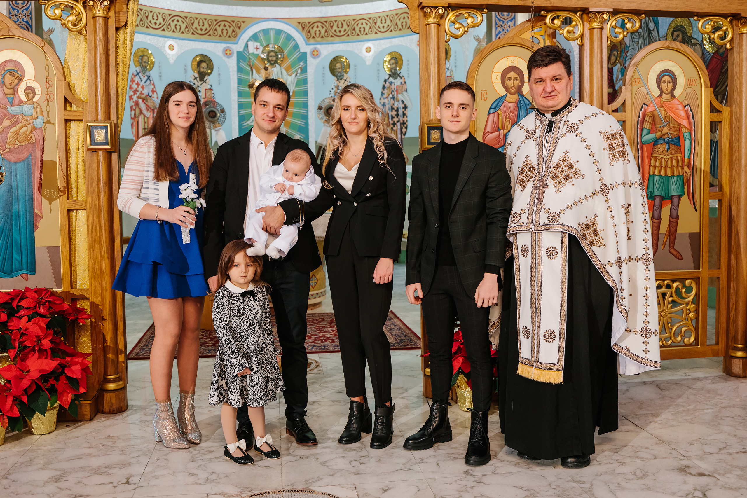 01.29.2022 Christening. Wedding family event photographer in Chicago Nick Yushevich