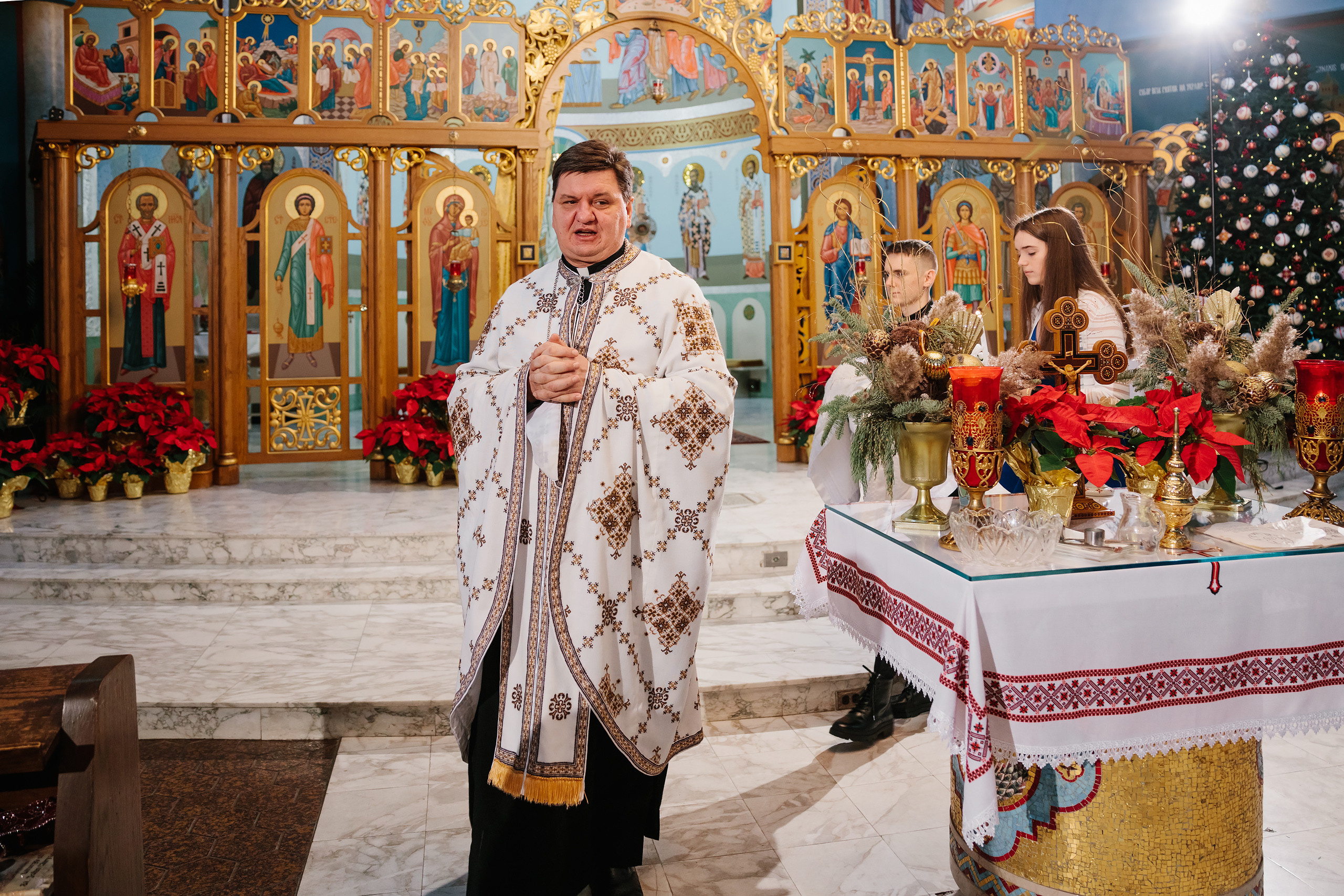 01.29.2022 Christening. Wedding family event photographer in Chicago Nick Yushevich