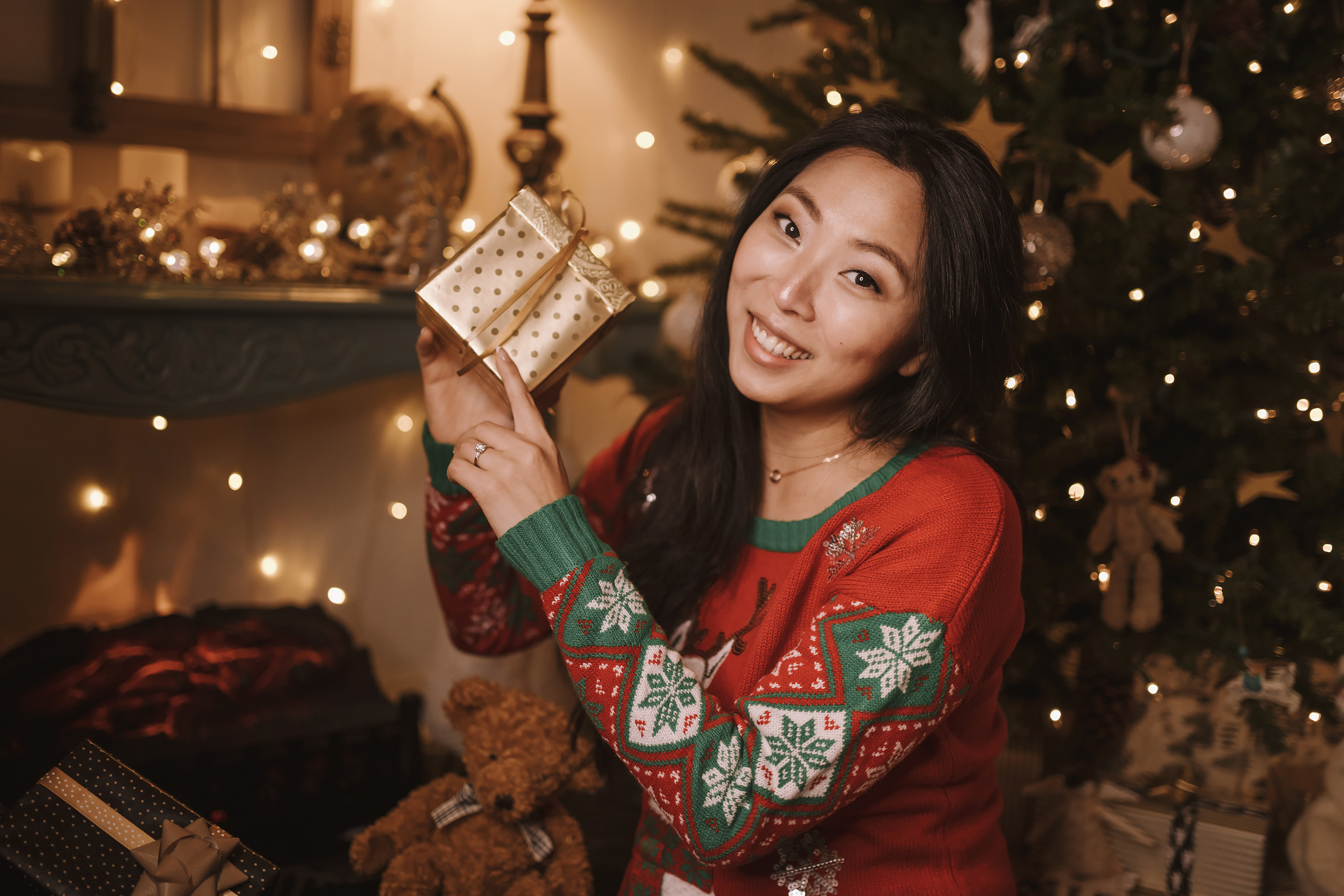 12192021 Christmas Photoshoot 16. Wedding family event photographer in Chicago Nick Yushevich