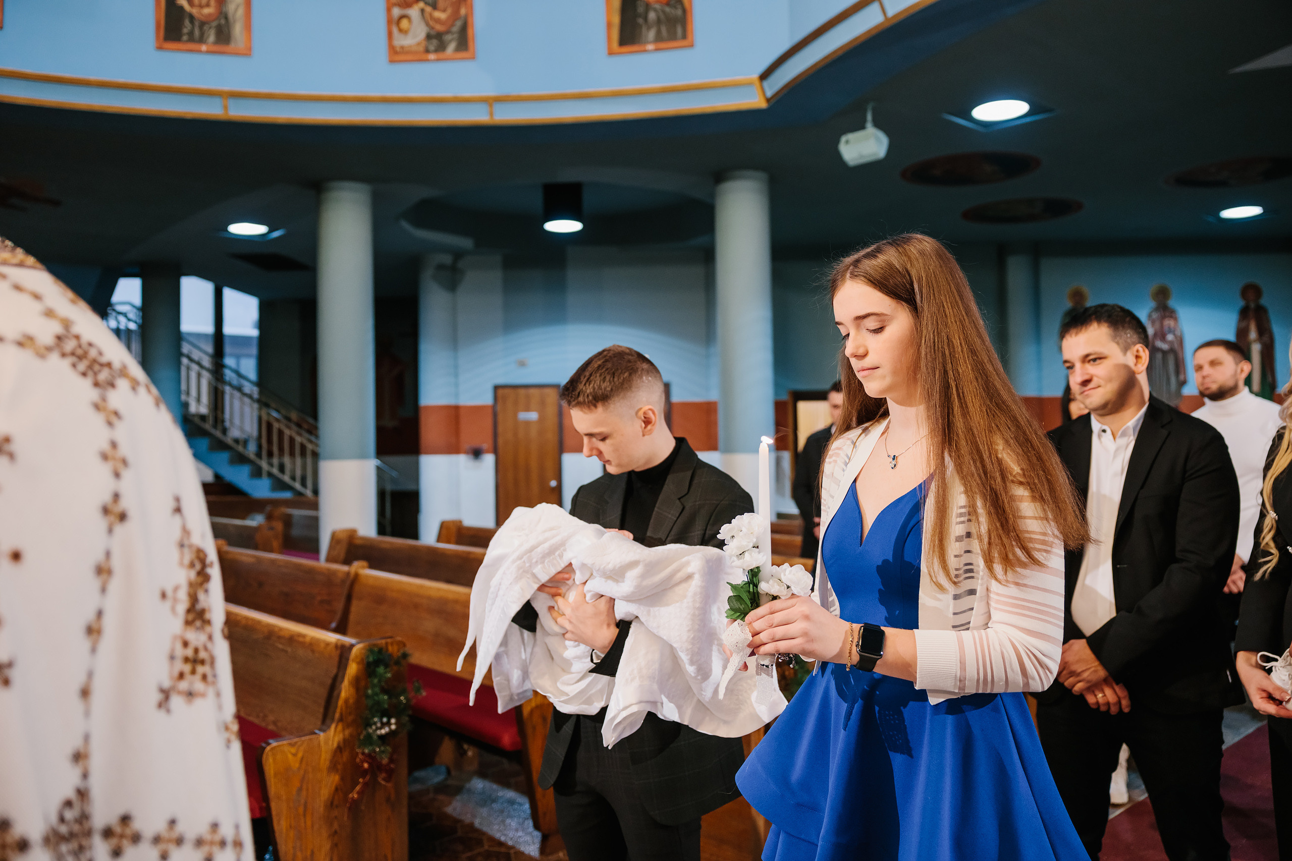 01.29.2022 Christening. Wedding family event photographer in Chicago Nick Yushevich