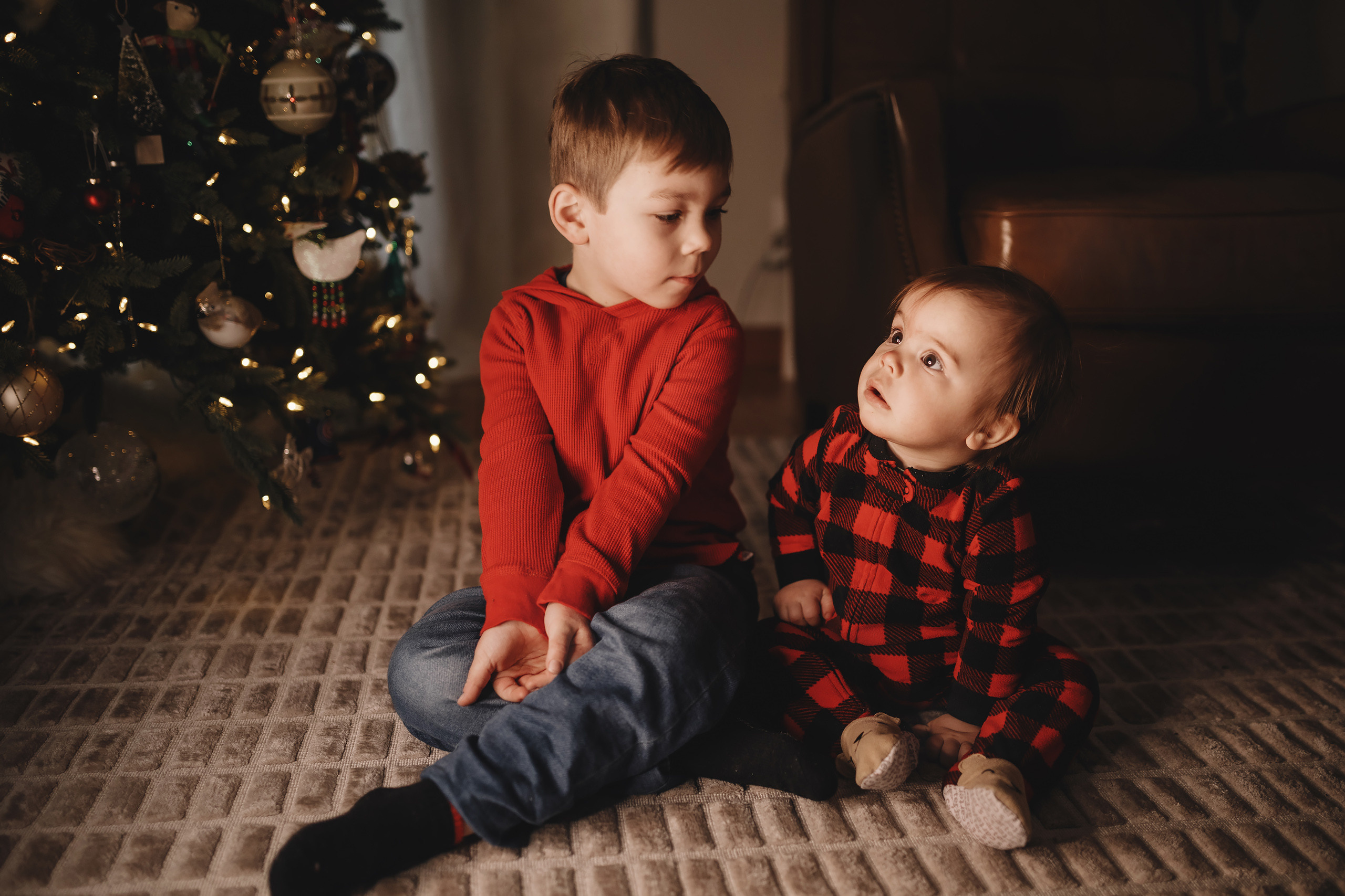 01302022 Christmas Photoshoot. Wedding family event photographer in Chicago Nick Yushevich