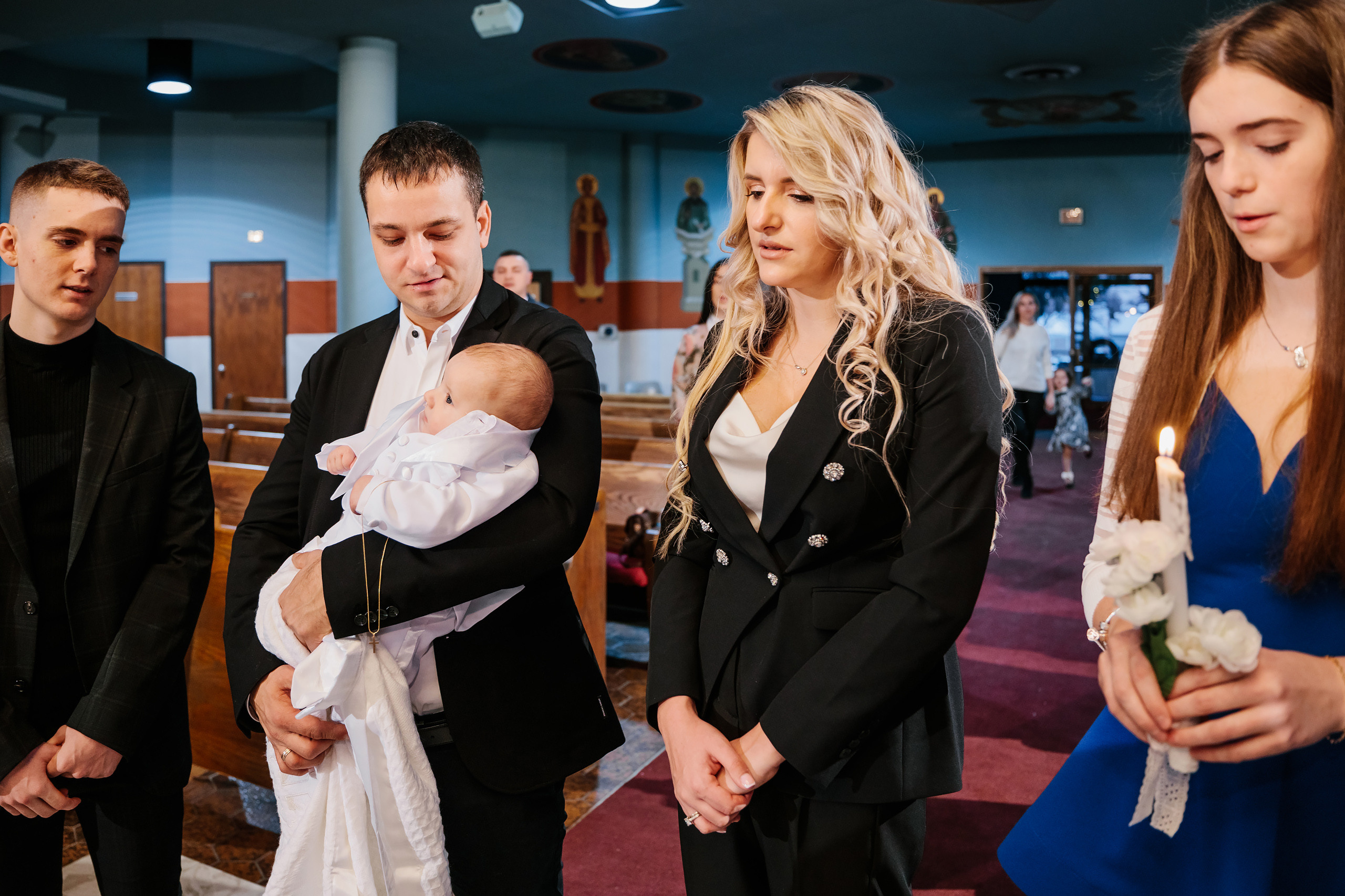 01.29.2022 Christening. Wedding family event photographer in Chicago Nick Yushevich