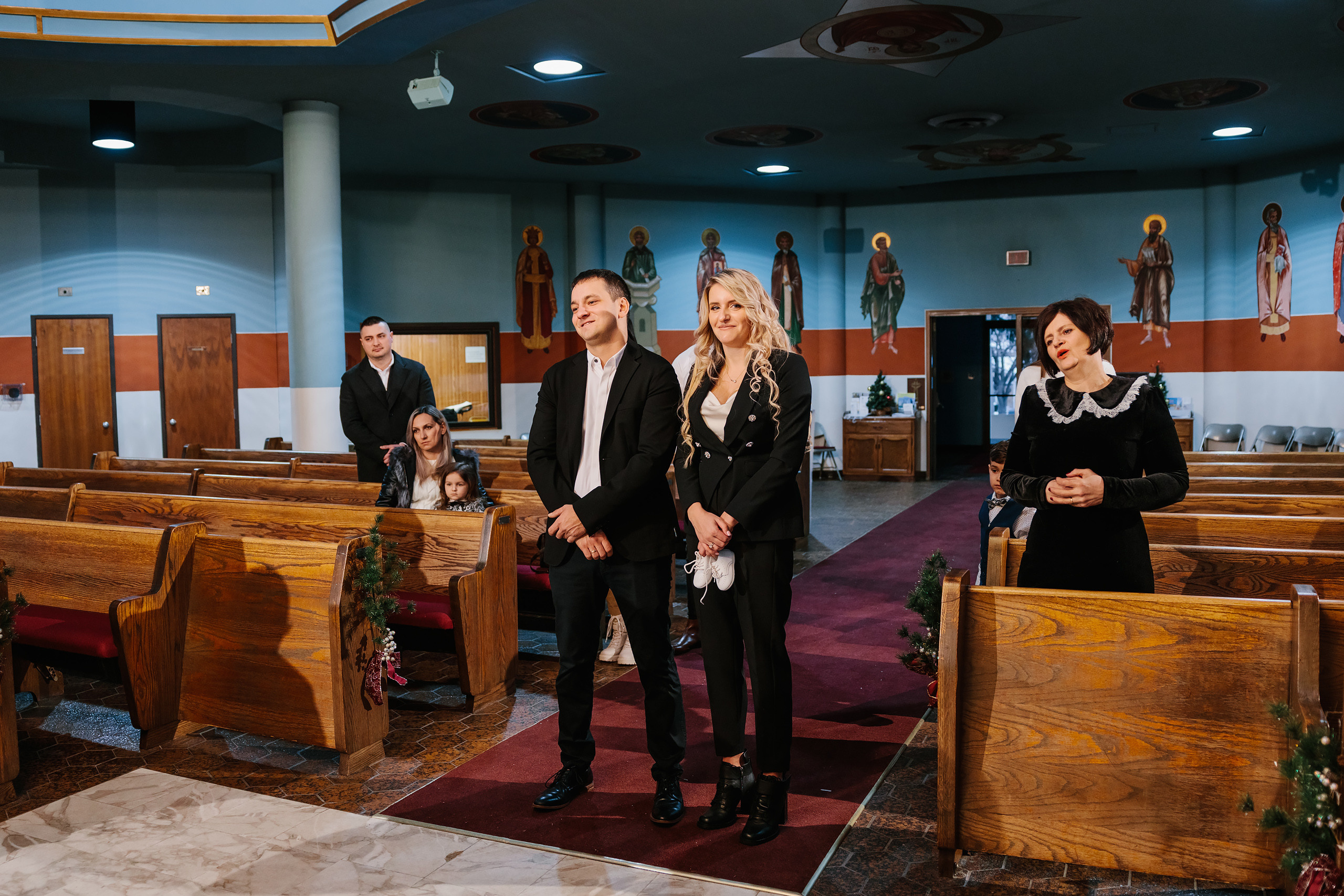 01.29.2022 Christening. Wedding family event photographer in Chicago Nick Yushevich