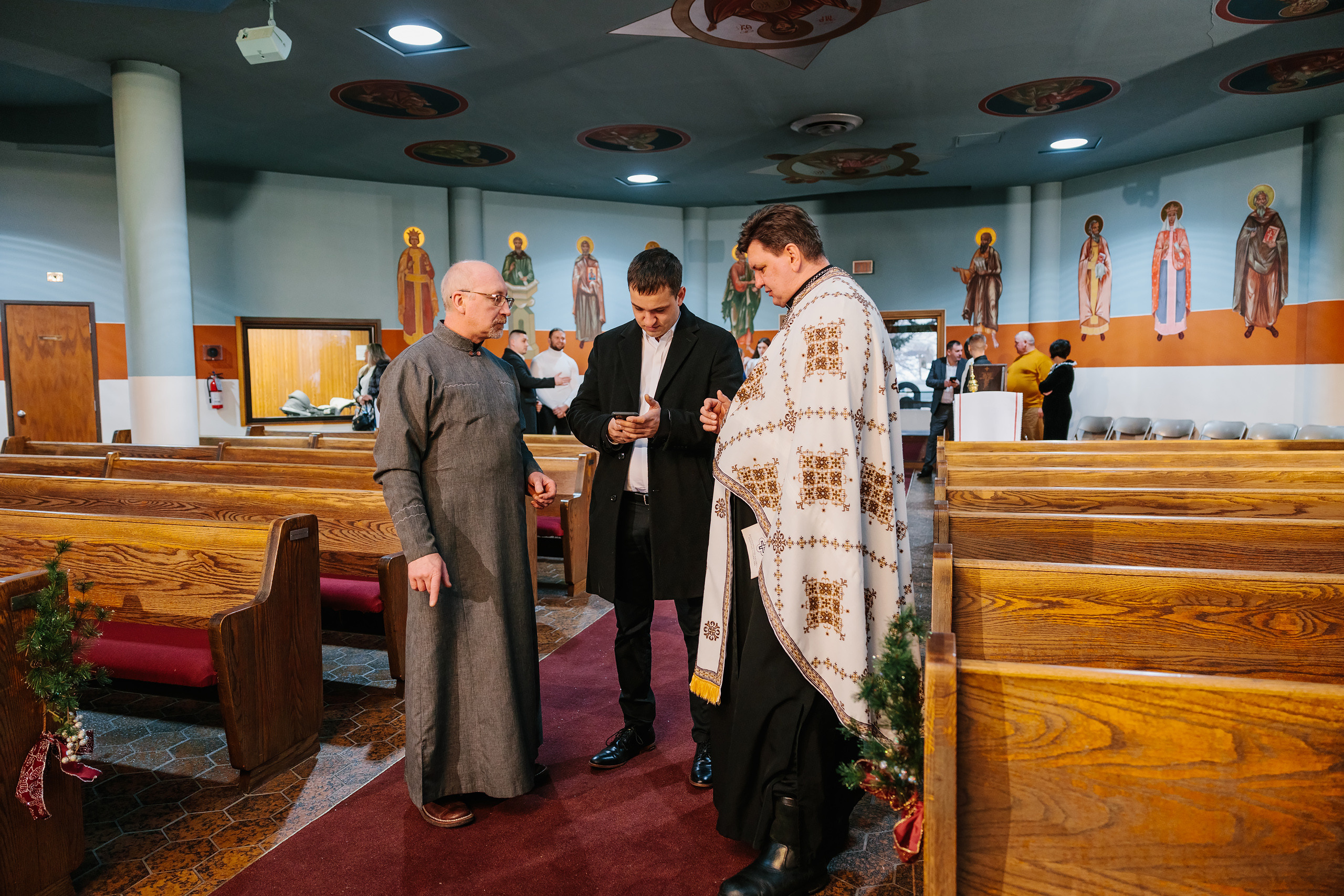 01.29.2022 Christening. Wedding family event photographer in Chicago Nick Yushevich