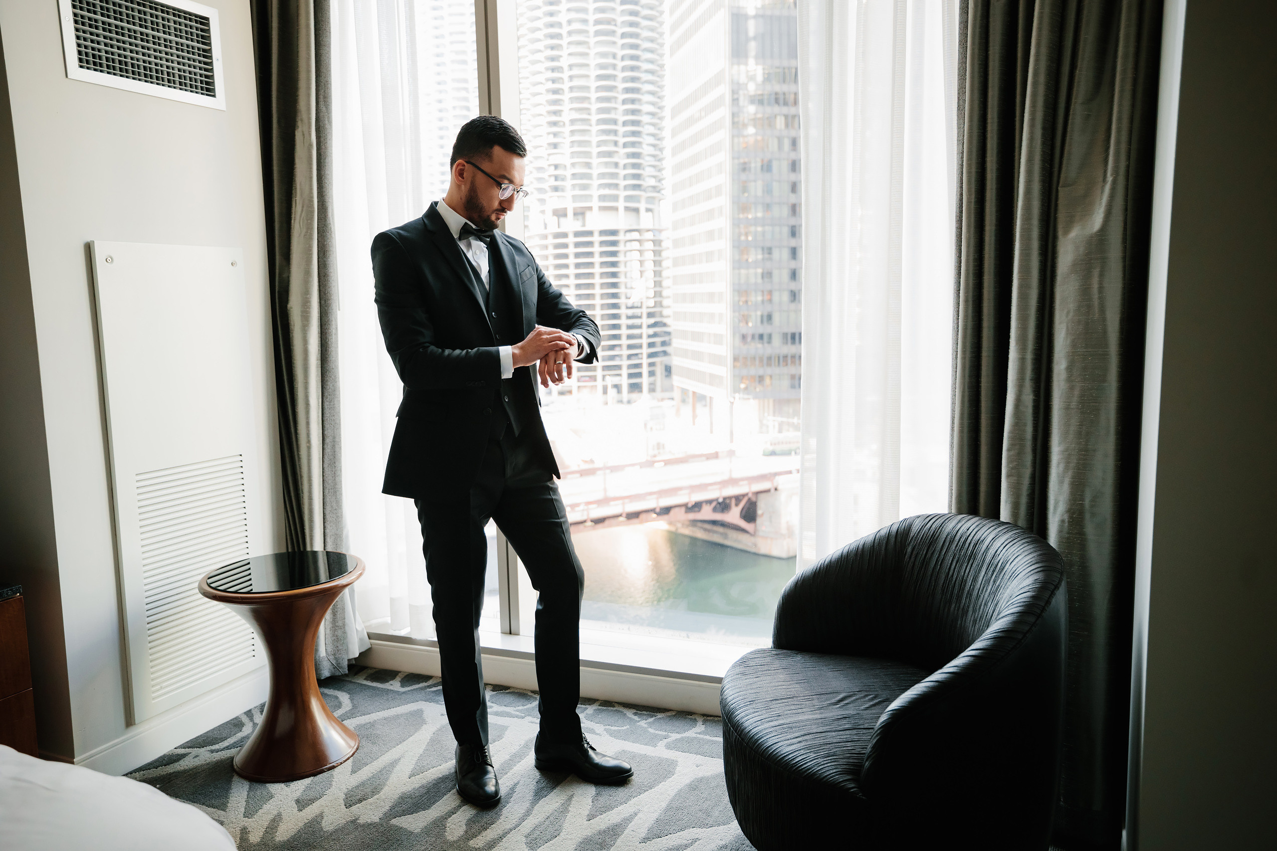 12.17.2021 Wedding. Wedding family event photographer in Chicago Nick Yushevich