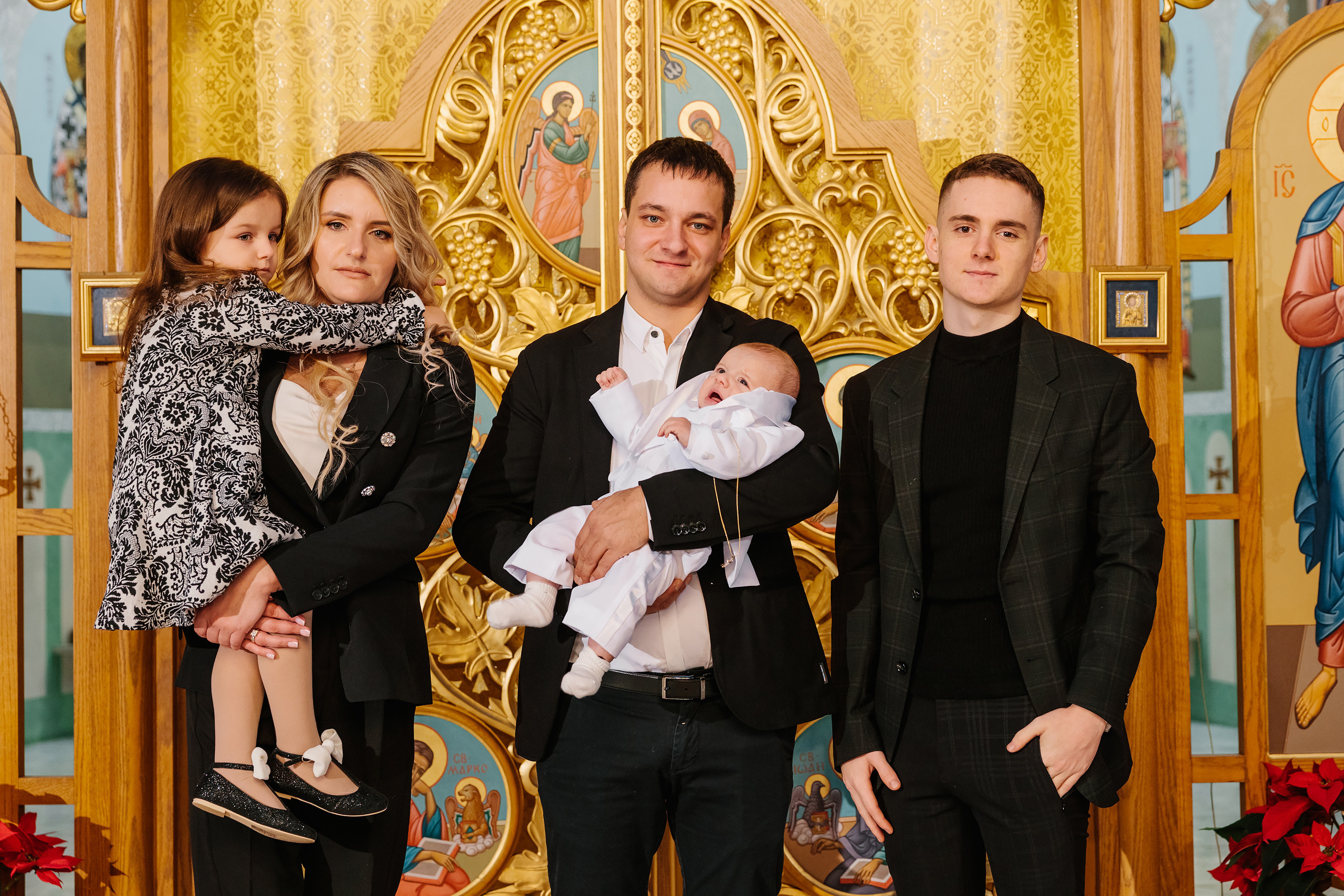 01.29.2022 Christening. Wedding family event photographer in Chicago Nick Yushevich