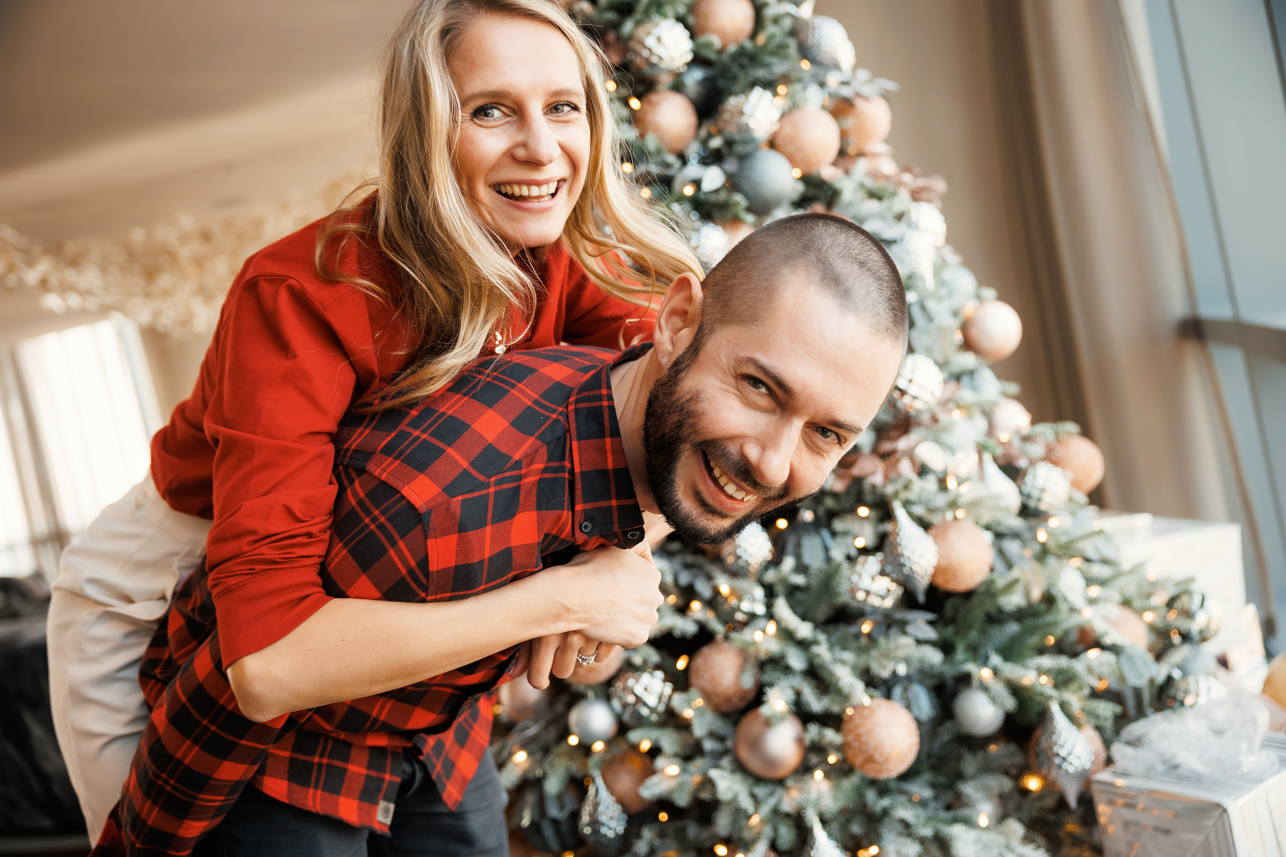 12192021 Christmas Photoshoot. Wedding family event photographer in Chicago Nick Yushevich