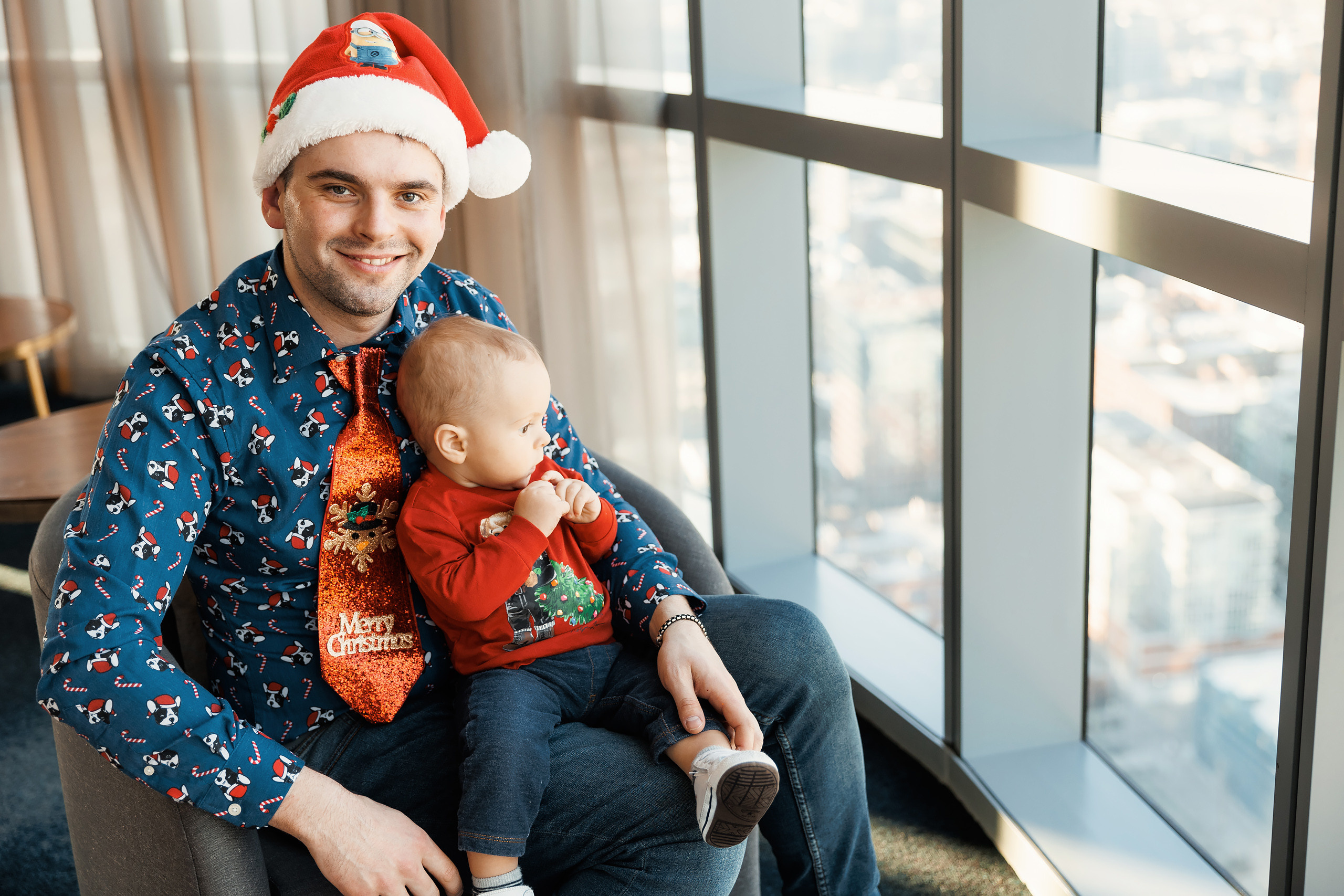 12192021 Christmas Photoshoot. Wedding family event photographer in Chicago Nick Yushevich