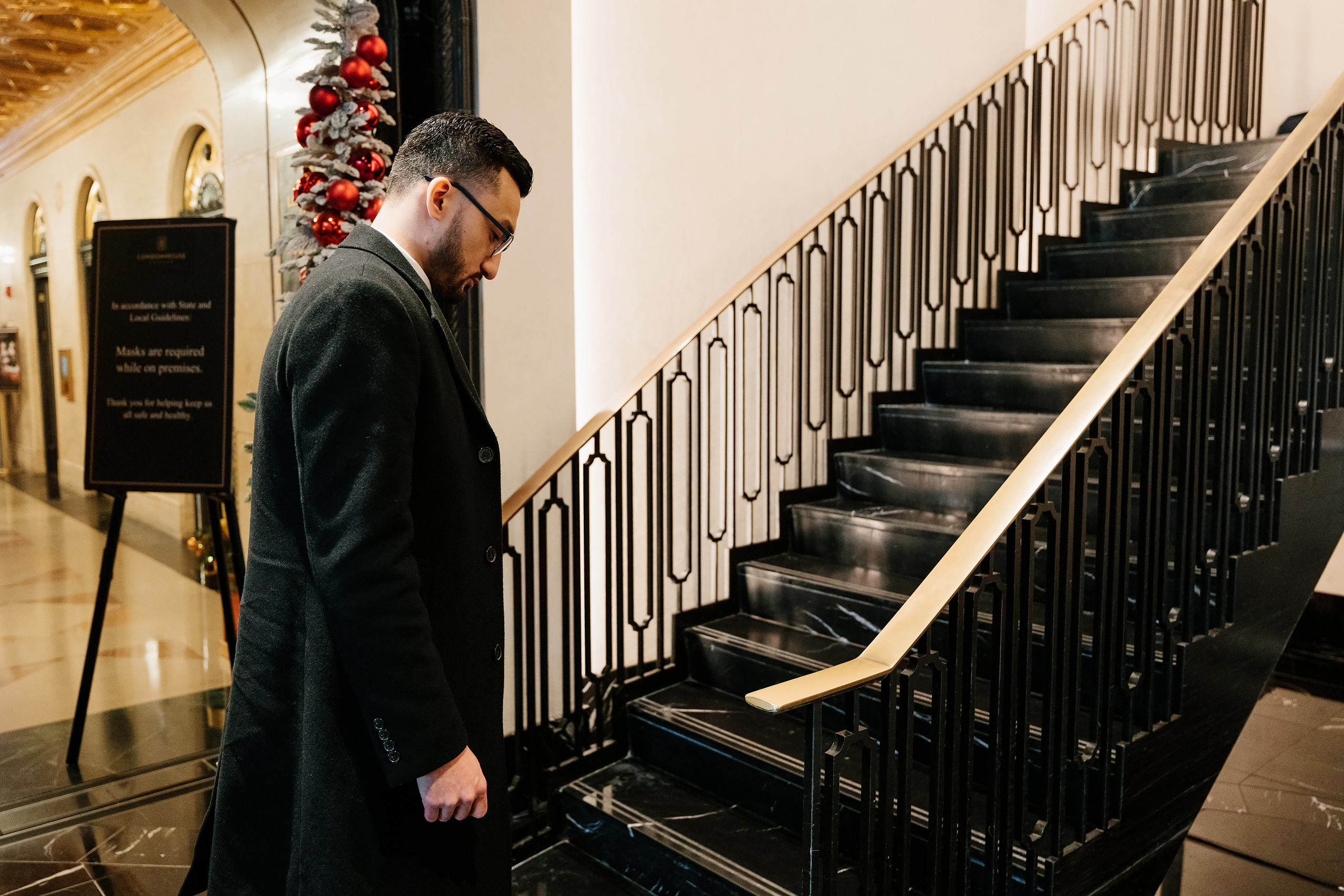 12.17.2021 Wedding. Wedding family event photographer in Chicago Nick Yushevich