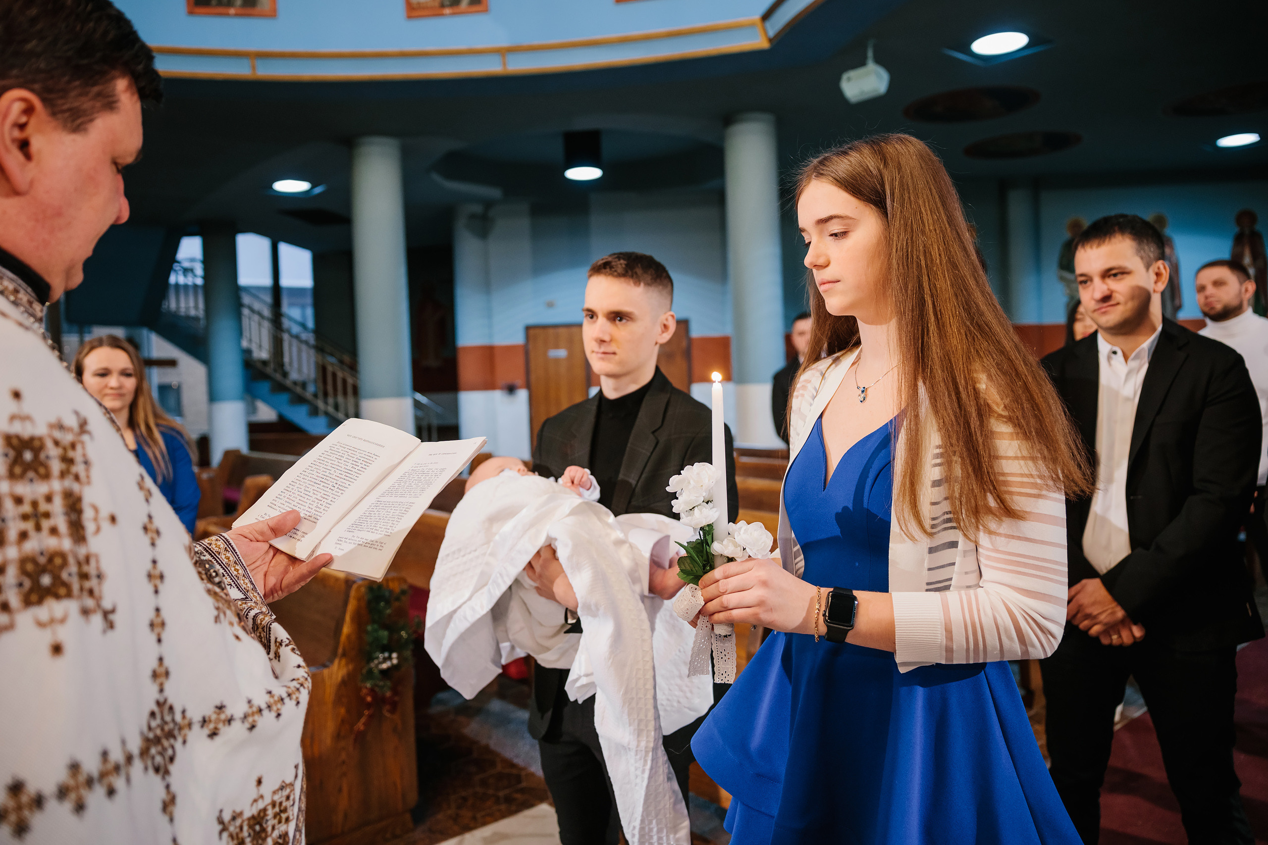 01.29.2022 Christening. Wedding family event photographer in Chicago Nick Yushevich