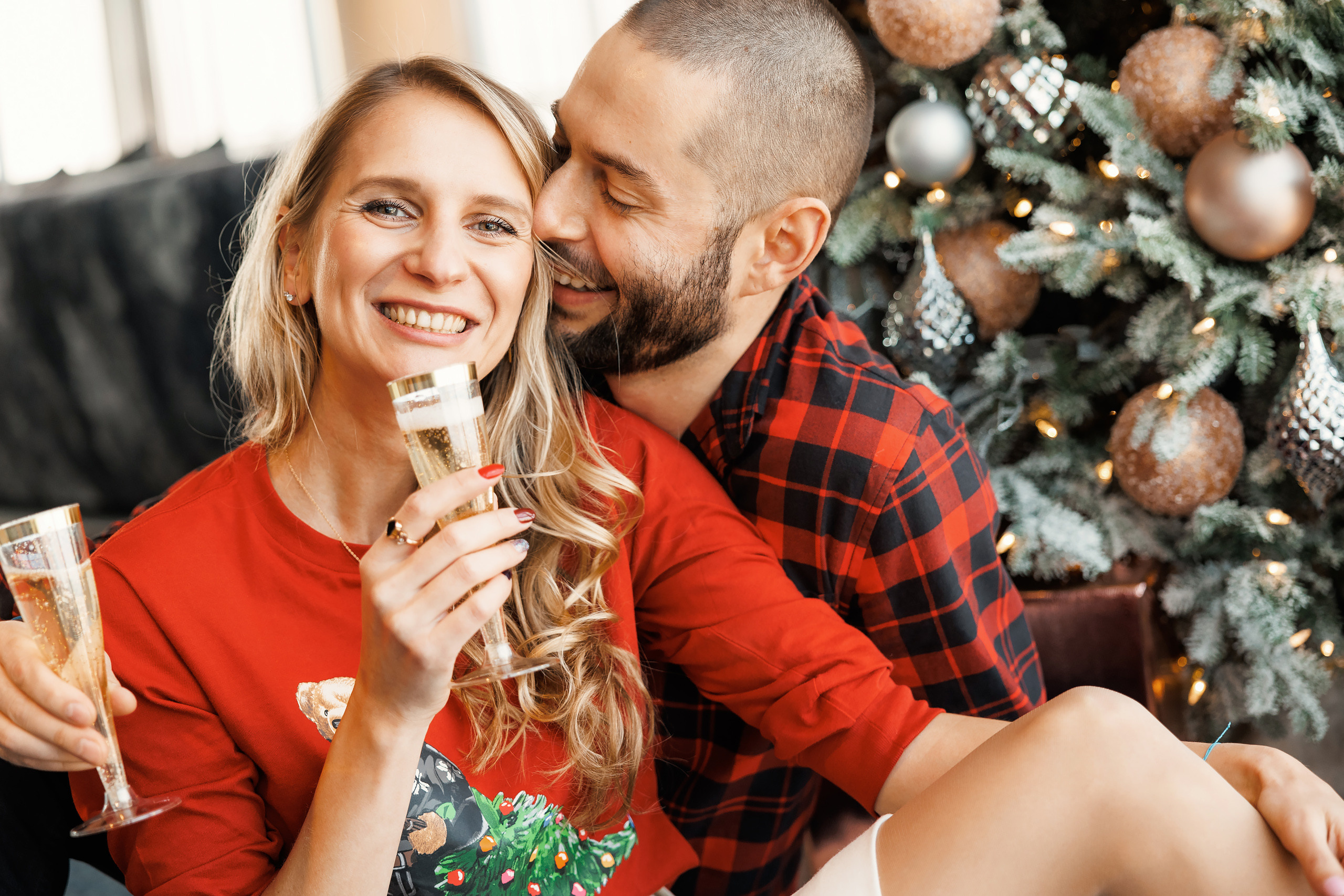 12192021 Christmas Photoshoot. Wedding family event photographer in Chicago Nick Yushevich