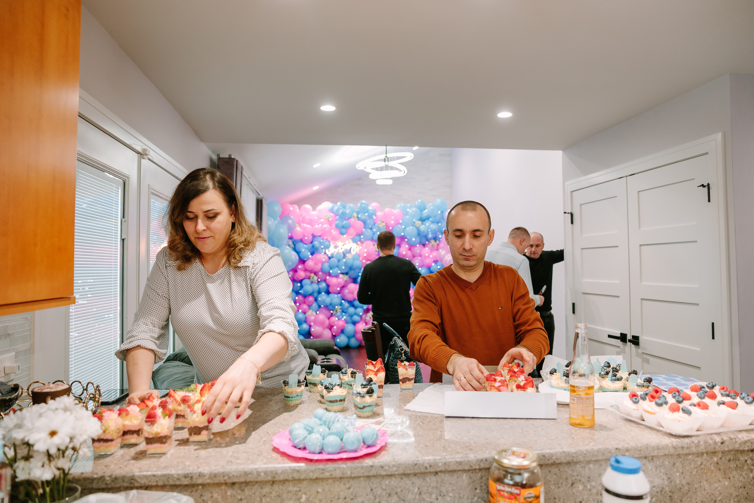 02122022 Gender reveal party. Wedding family event photographer in Chicago Nick Yushevich