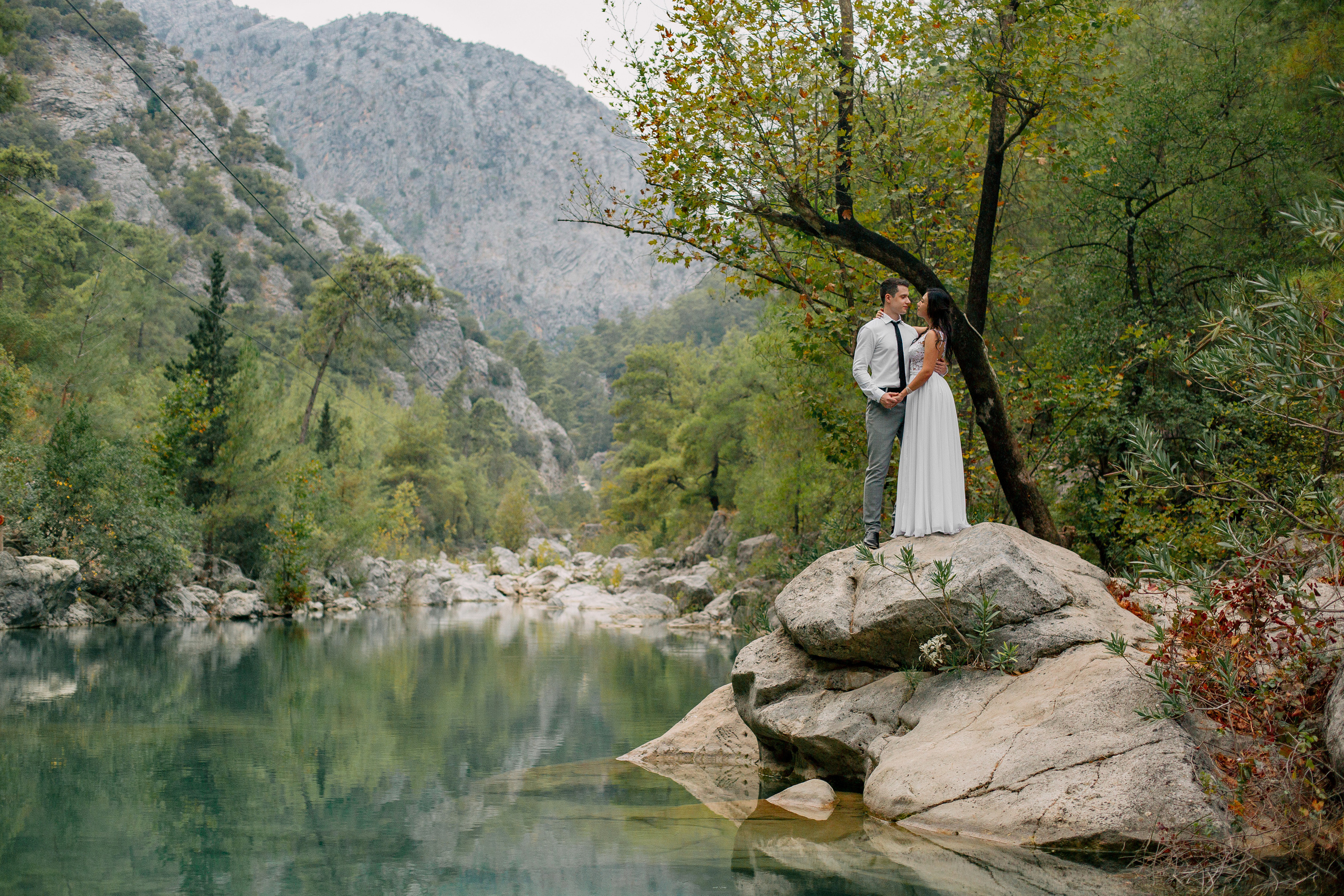Wedding Photographer in Goynuk Canyon, Kemer | Alsu Develi. Professional Photographer in Alanya, Side, Belek, Antalya. Turkiye