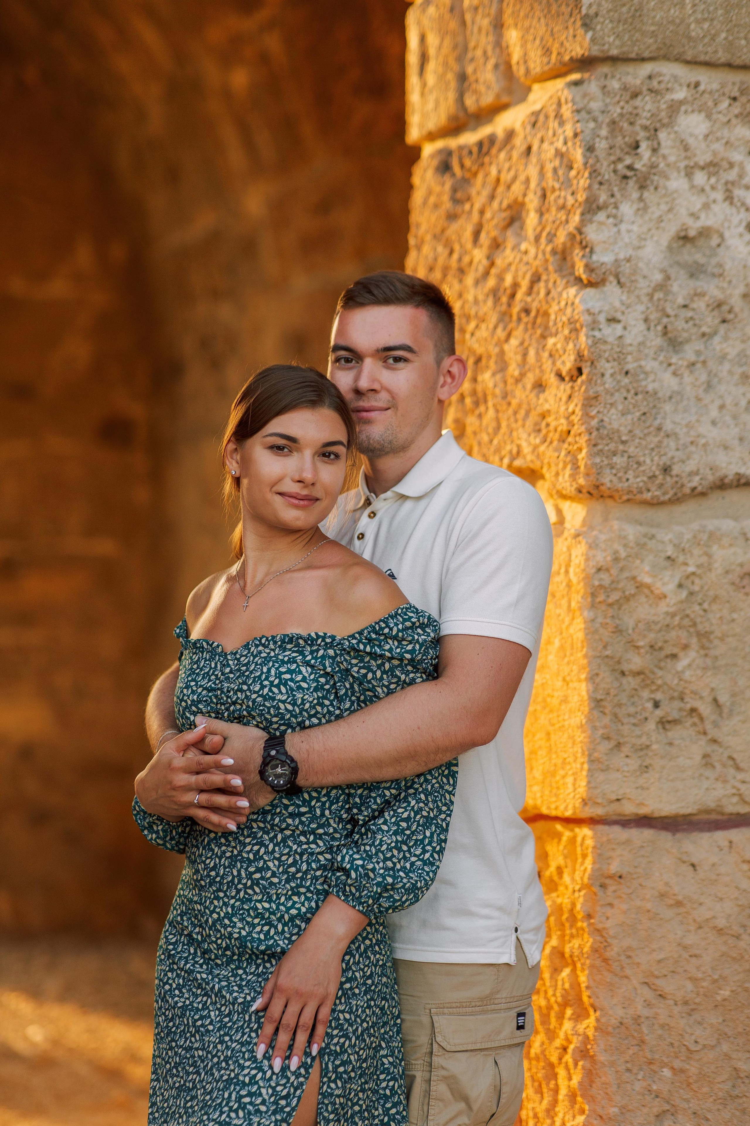 Secret Marriage Proposal Photography in Side | Turkey. Professional Photographer in Alanya, Side, Belek, Antalya. Turkiye