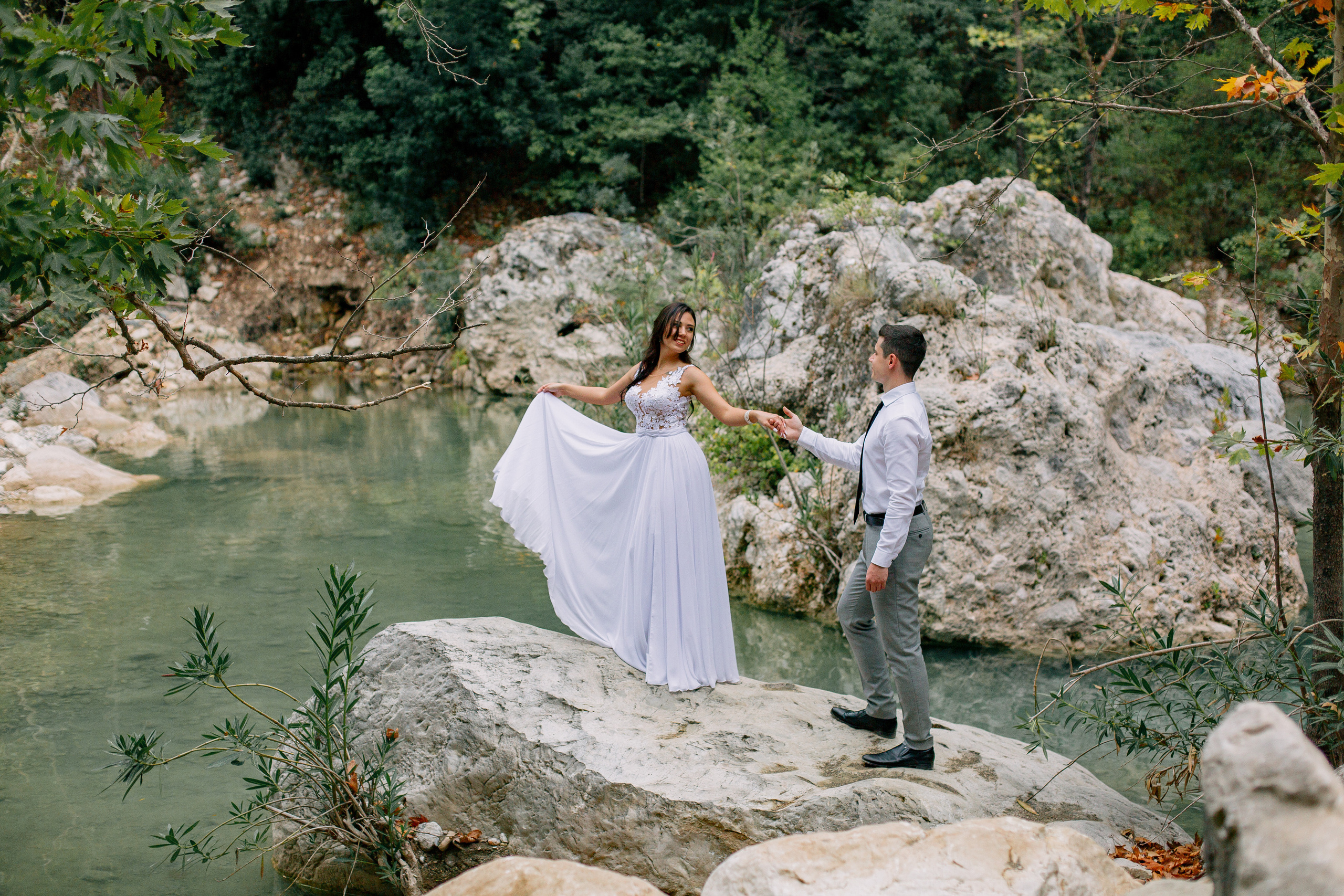 Wedding Photographer in Goynuk Canyon, Kemer | Alsu Develi. Professional Photographer in Alanya, Side, Belek, Antalya. Turkiye