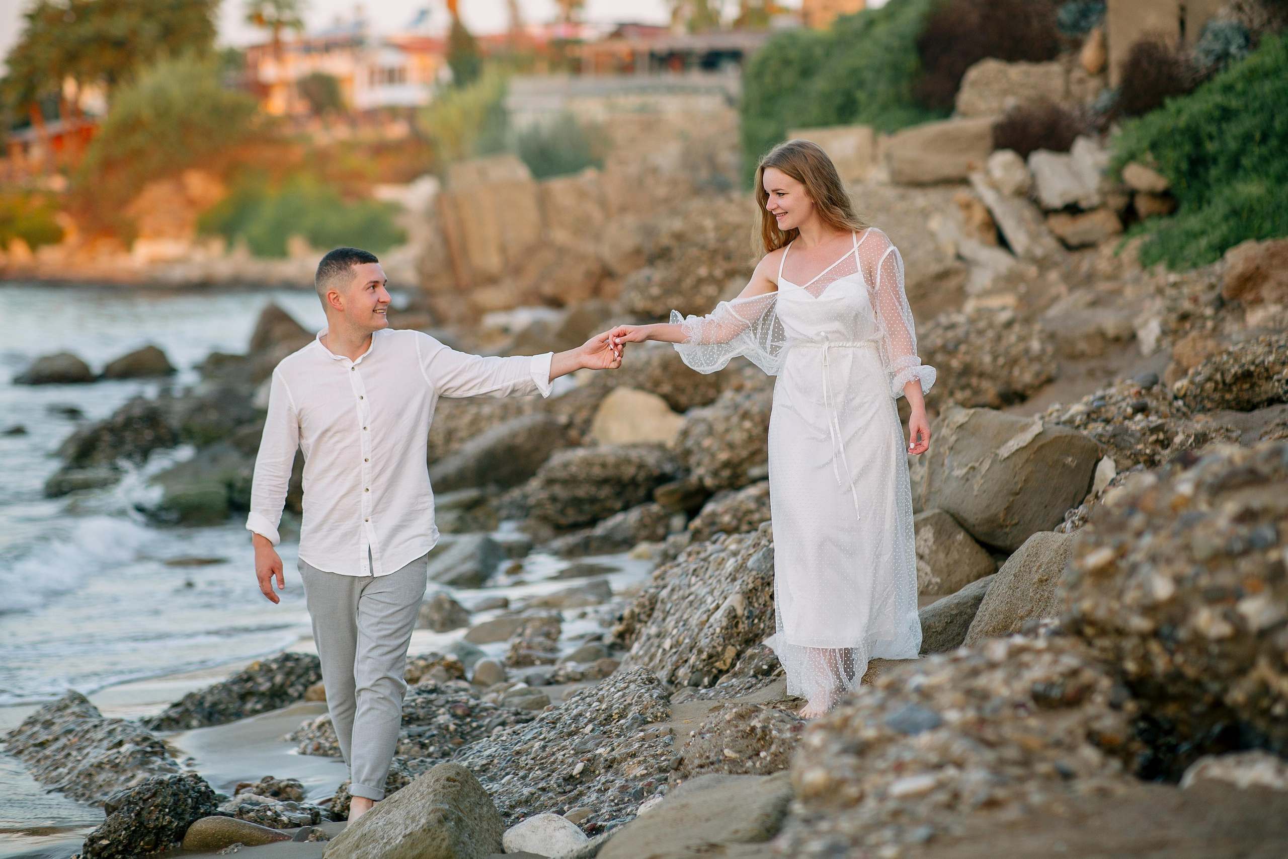 Love story on the beach in Side. Professional Photographer in Alanya, Side, Belek | Alsu Develi  Wedding, Family and portrait photo sessions
