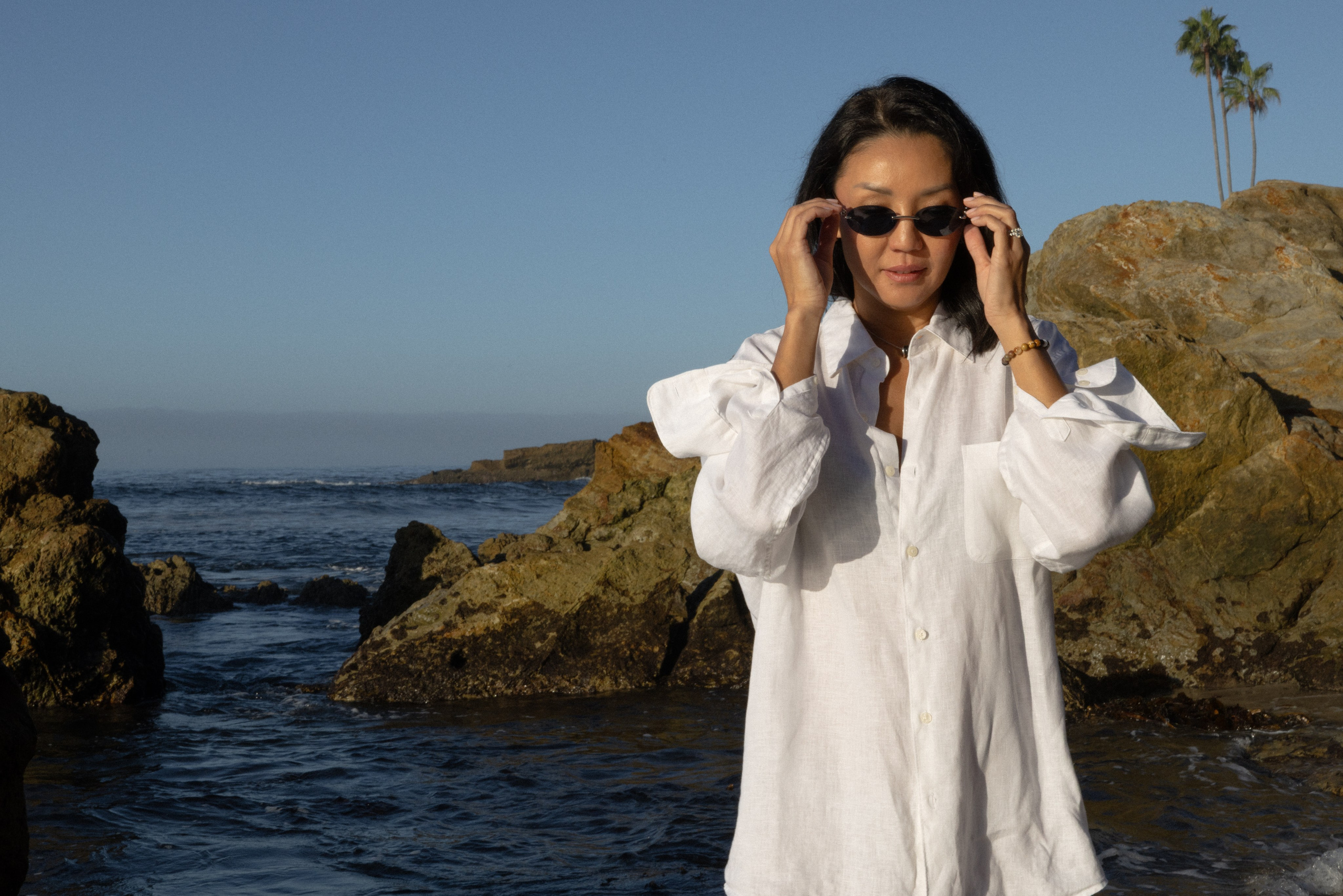 Gorgeous Galina at the Beach. Portrait, family, maternity & wedding photography & videography in SoCal Kseni Vibe