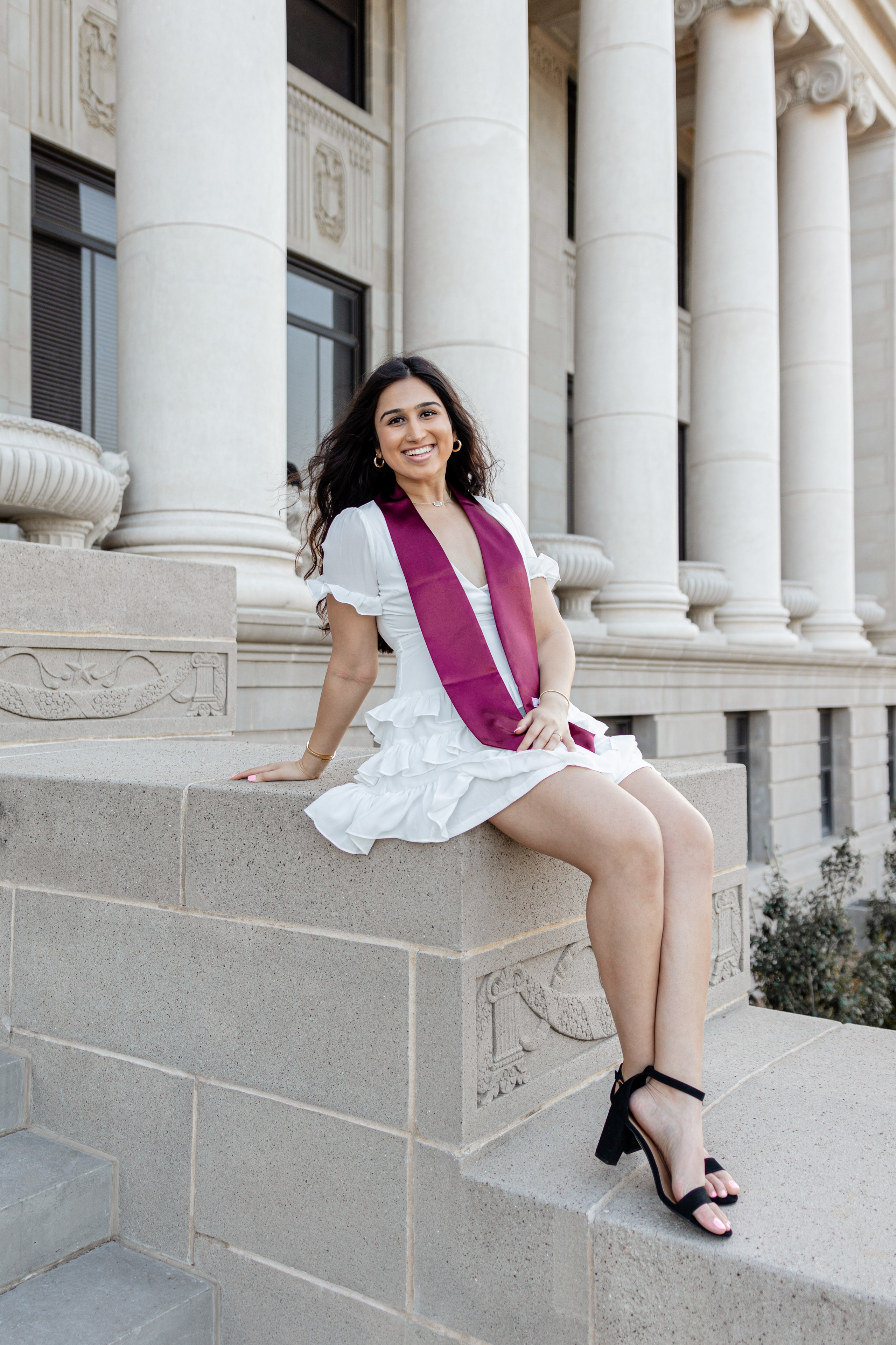 Arshia’s graduation photoshoot at Texas A&M University