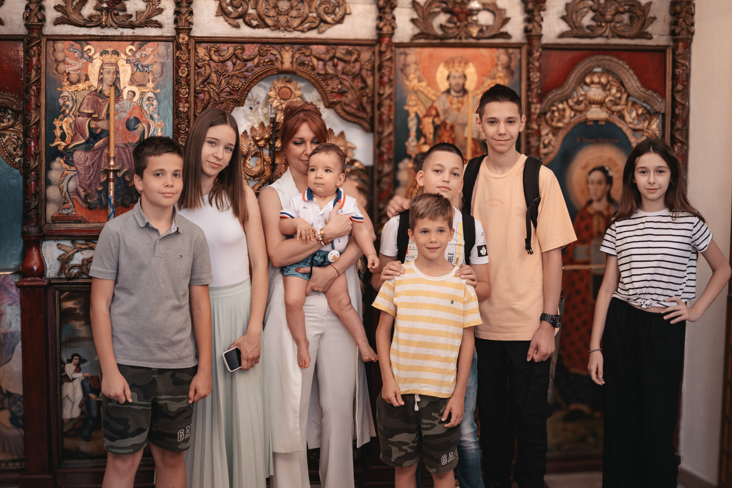 Lazar, krštenje i rođendan. BambinaaPhotography