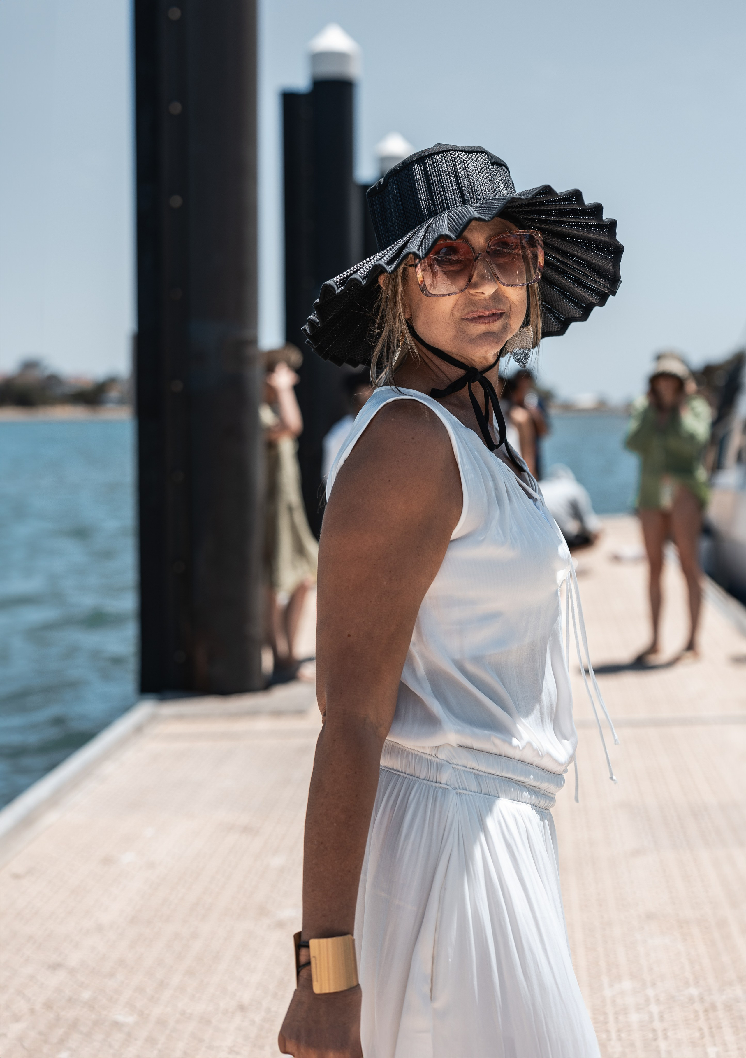 Product photoshoot for a hat store