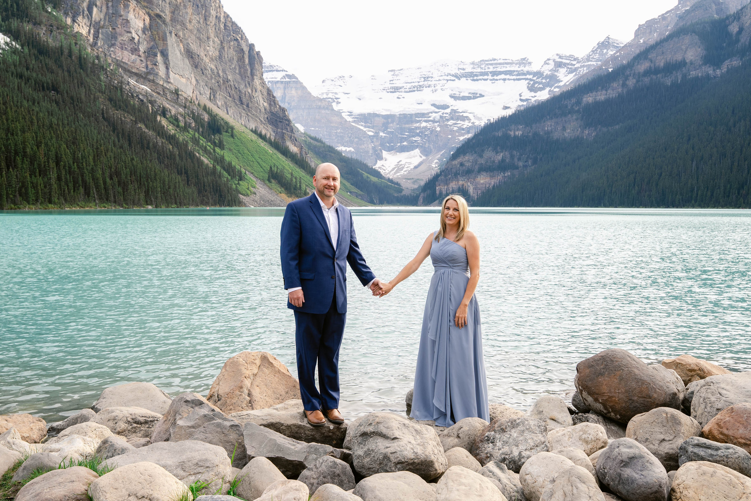 Lake Louise — Lina & Eric. Ching Li Photography