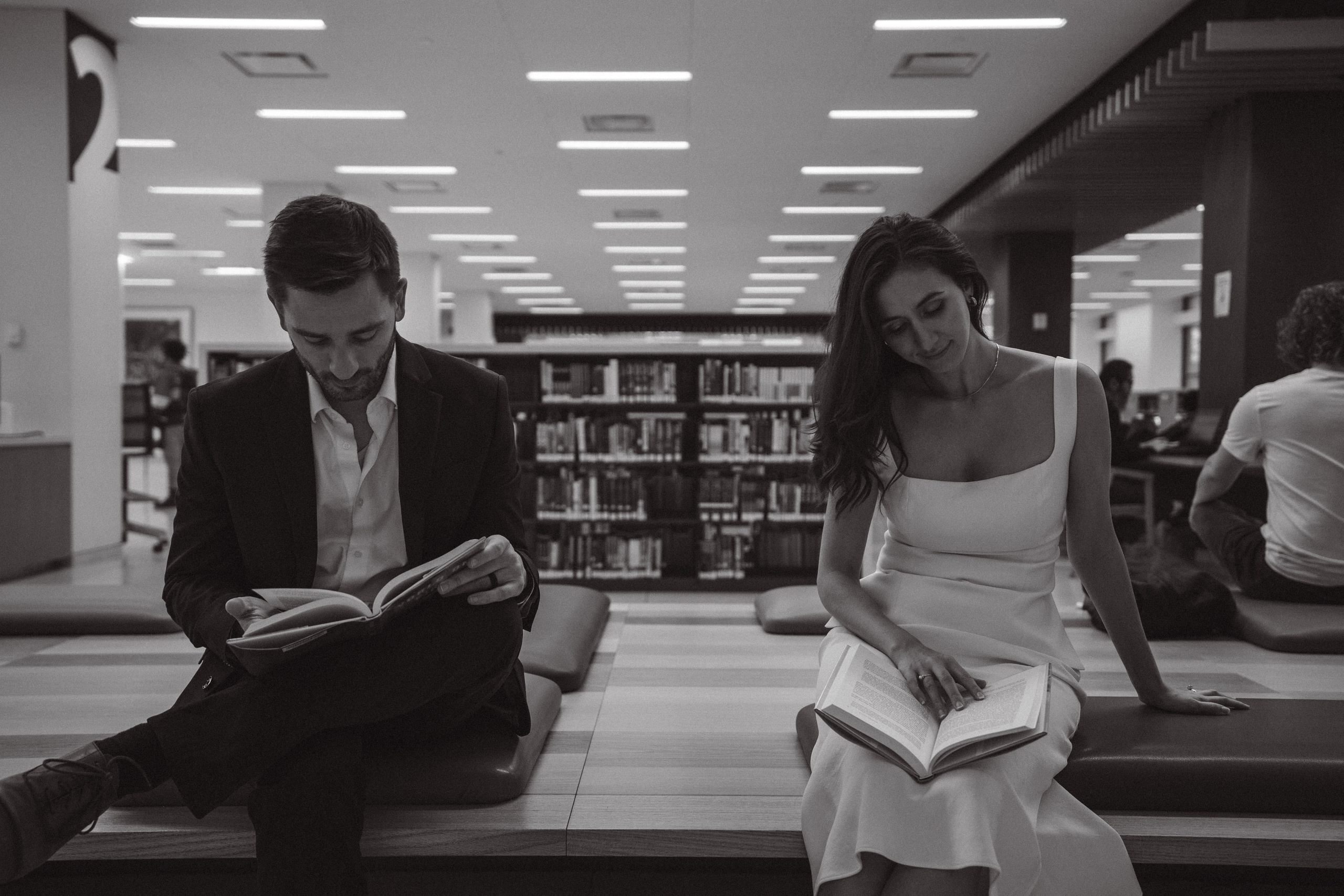 Library love story. New York + destination photographer
