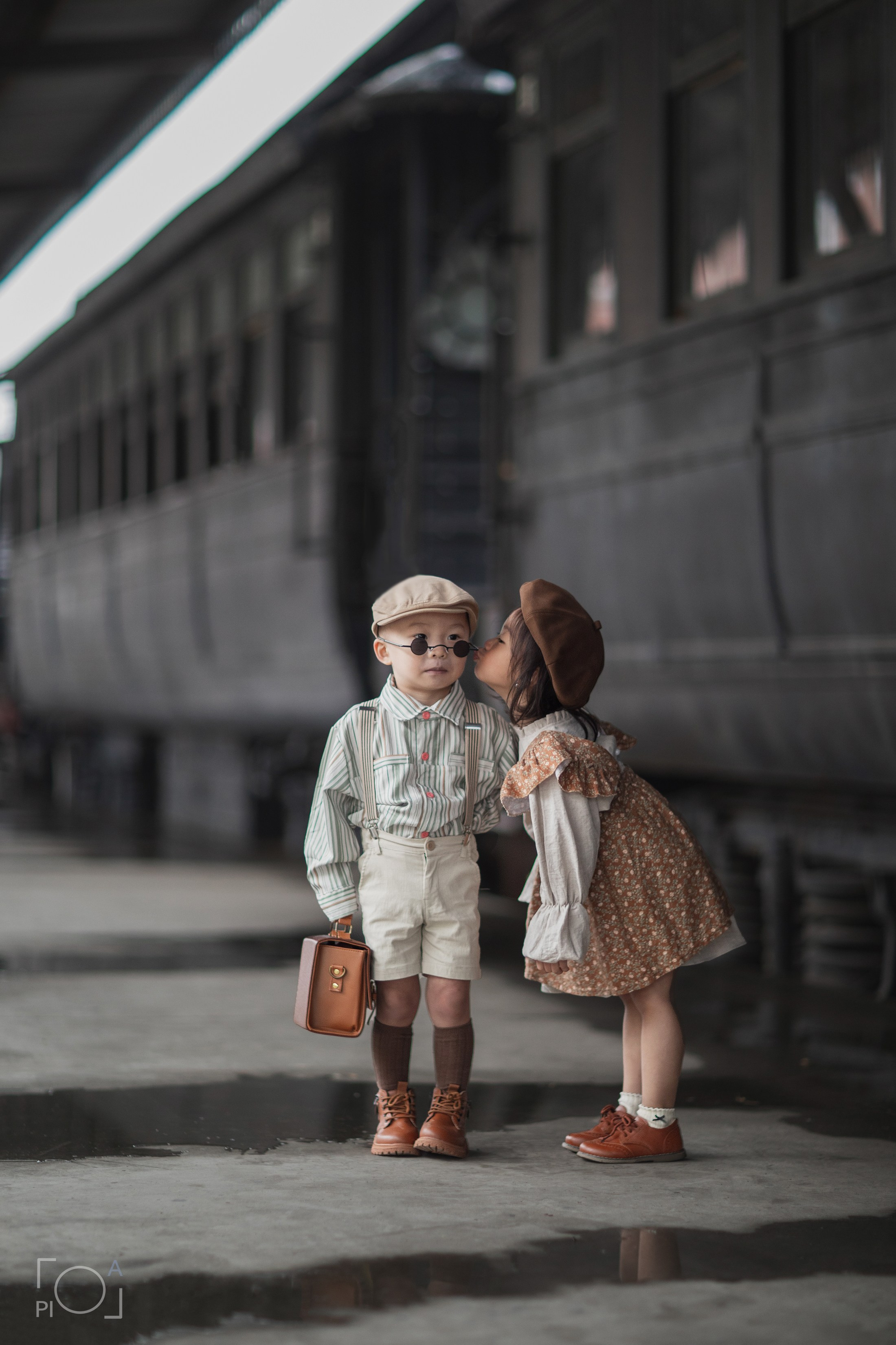 Семейная фотосессия в шанхайской киностудии. Photographer in Shanghai — Lola Pidluskaya