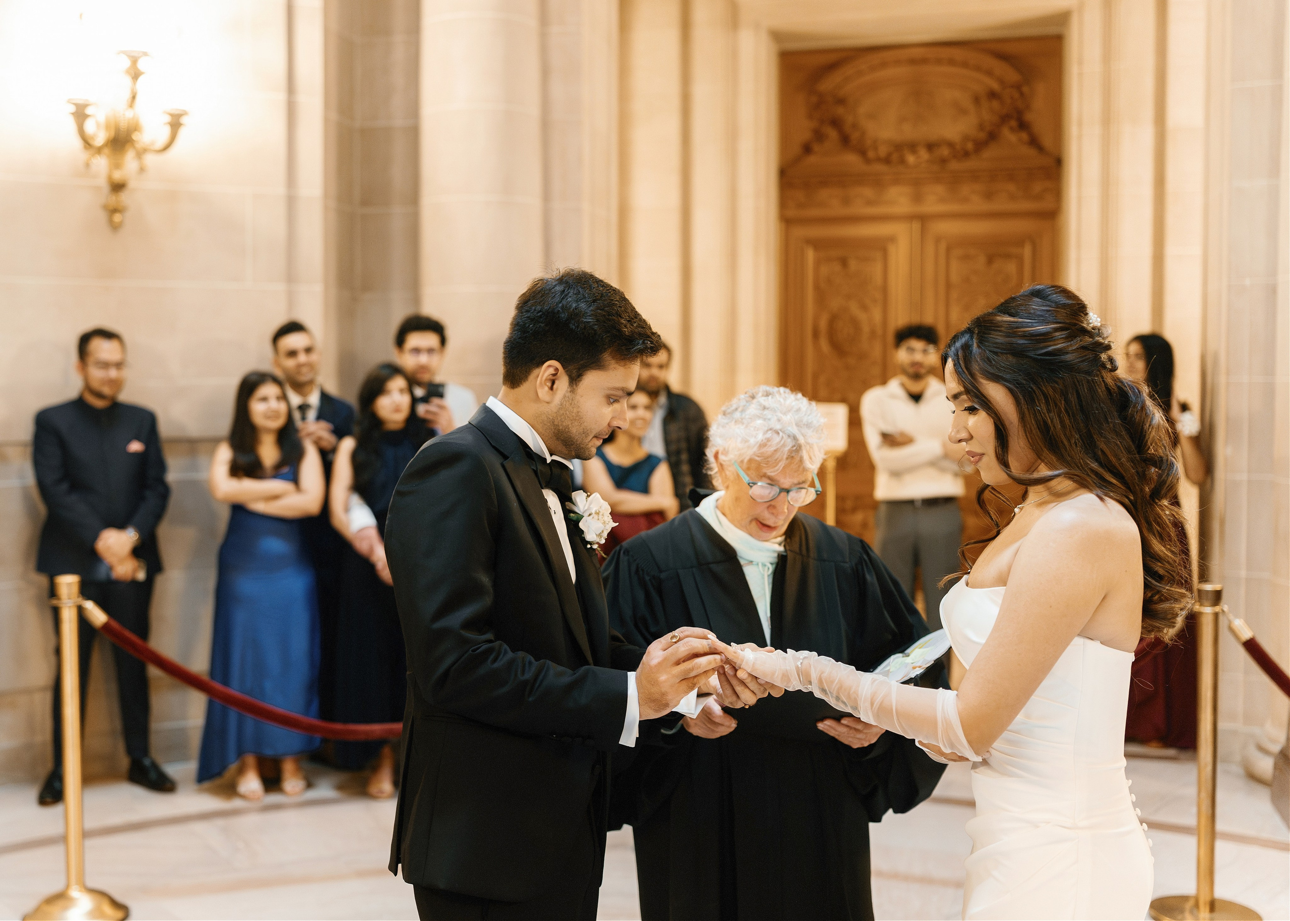 San Francisco City Hall Wedding. Wedding Photography & Videography Team in California, Los Angeles, San Francisco, San Diego and Travel