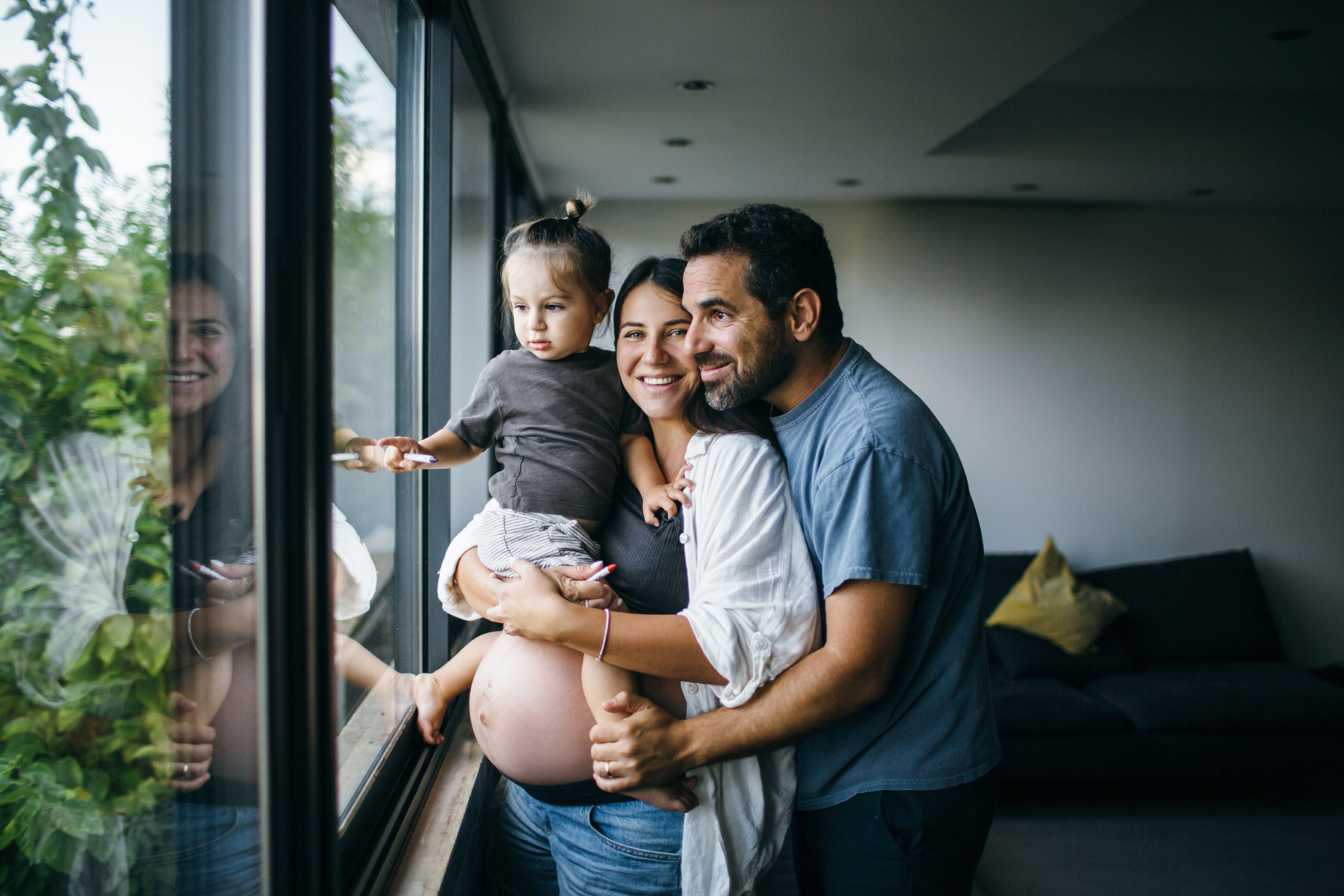 Home story. Family photographer in Israel