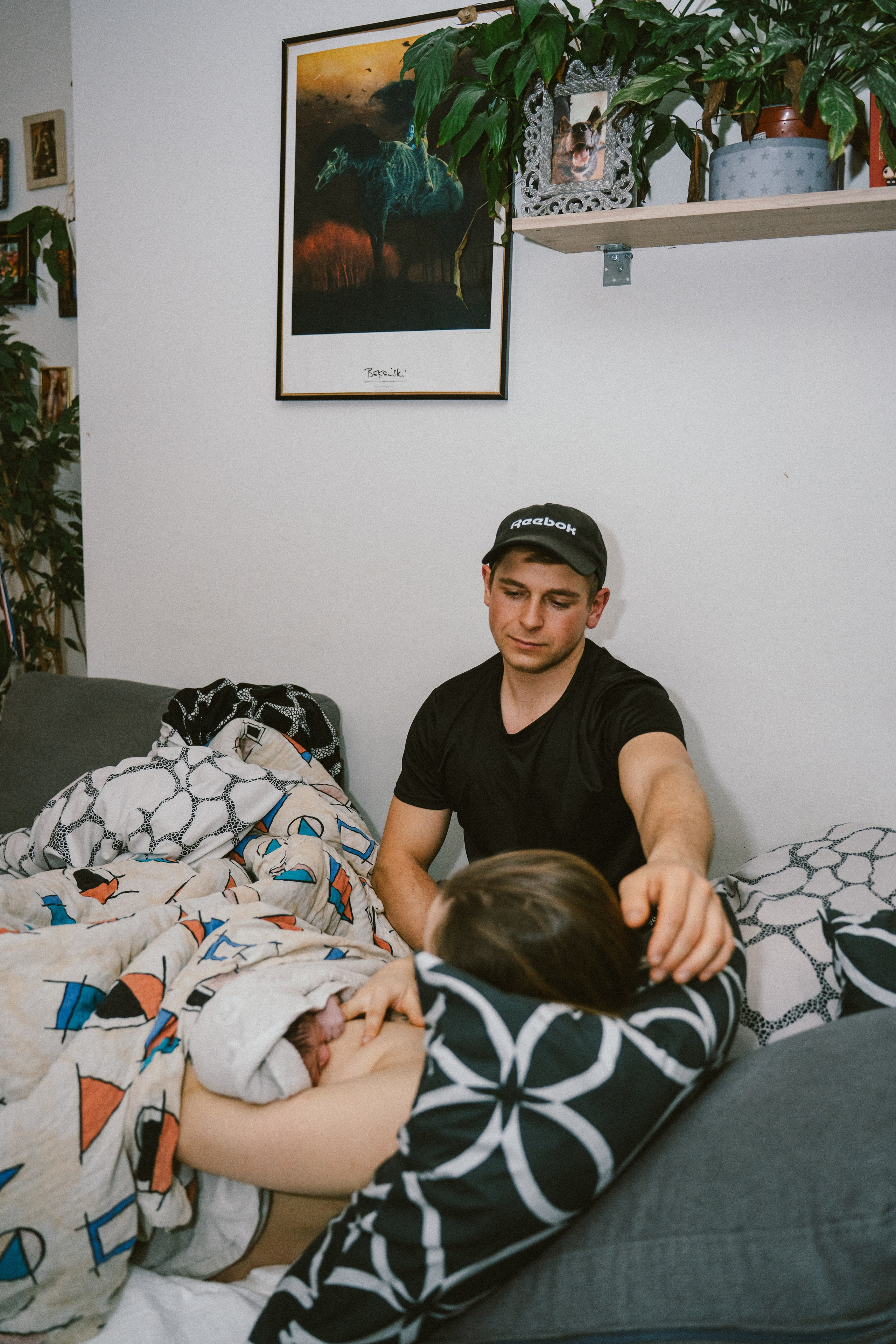 Poród domowy. Ania Smol Fotograf Olsztyn