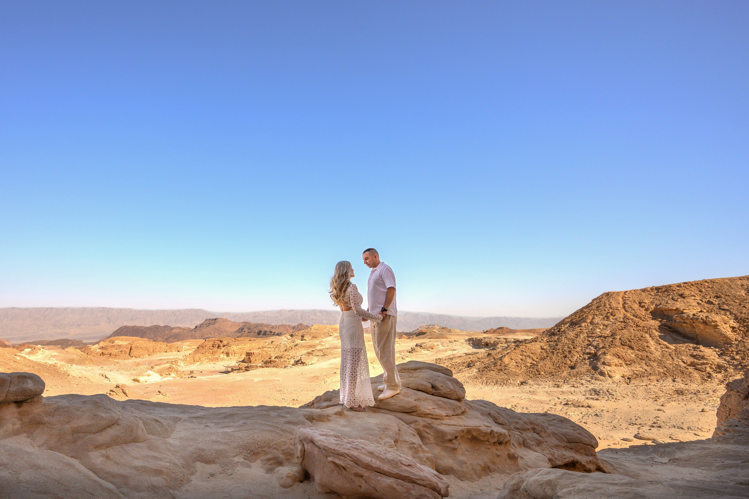Lev & Bella_"She said YES” in a Timna park. Family children pregnancy love stories photographer in Eilat Israel Olga Amchislavsky