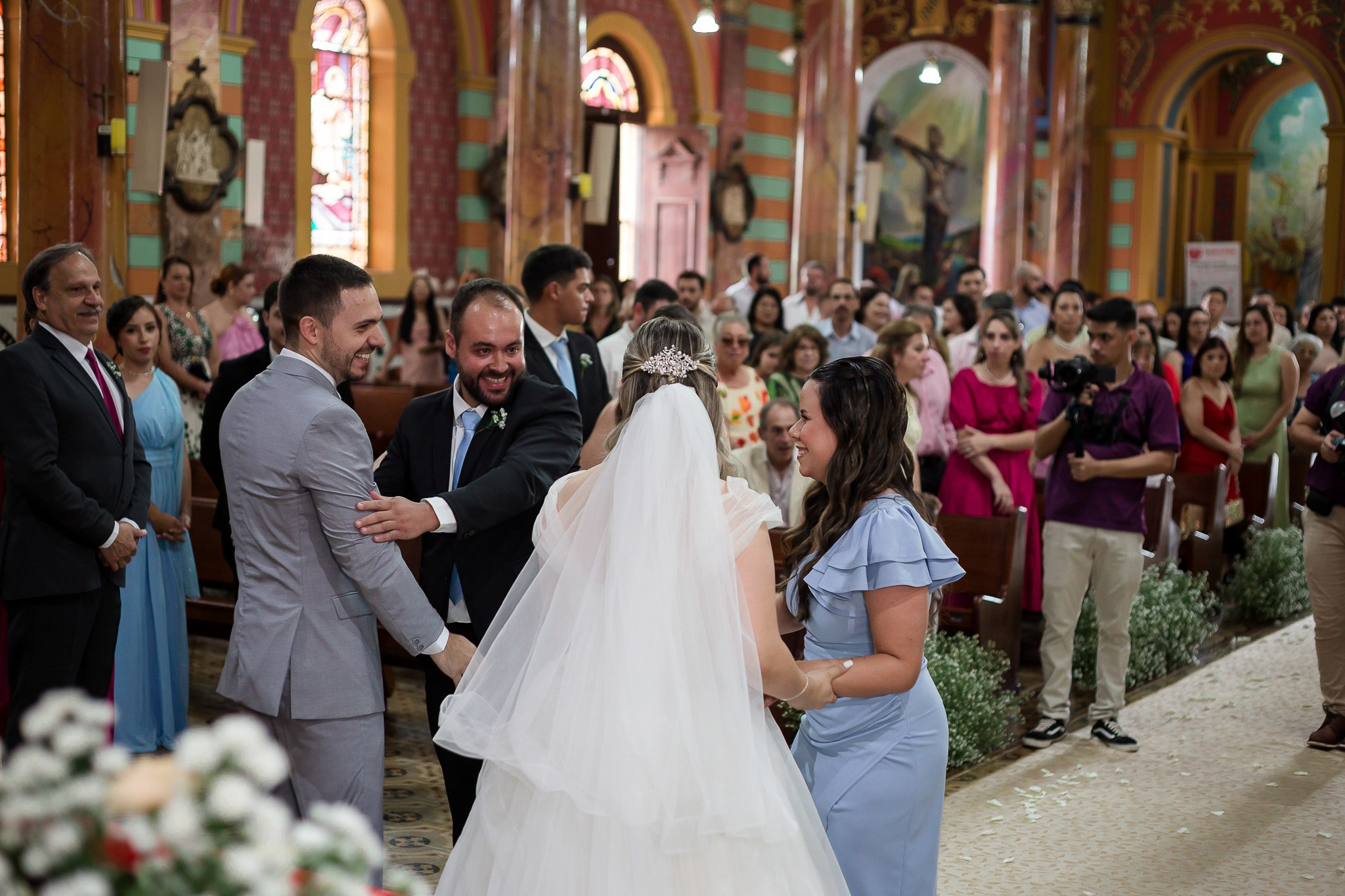 NETO E NAYARA CERIMONIAL COMPLETO. Fotógrafo de casamento
