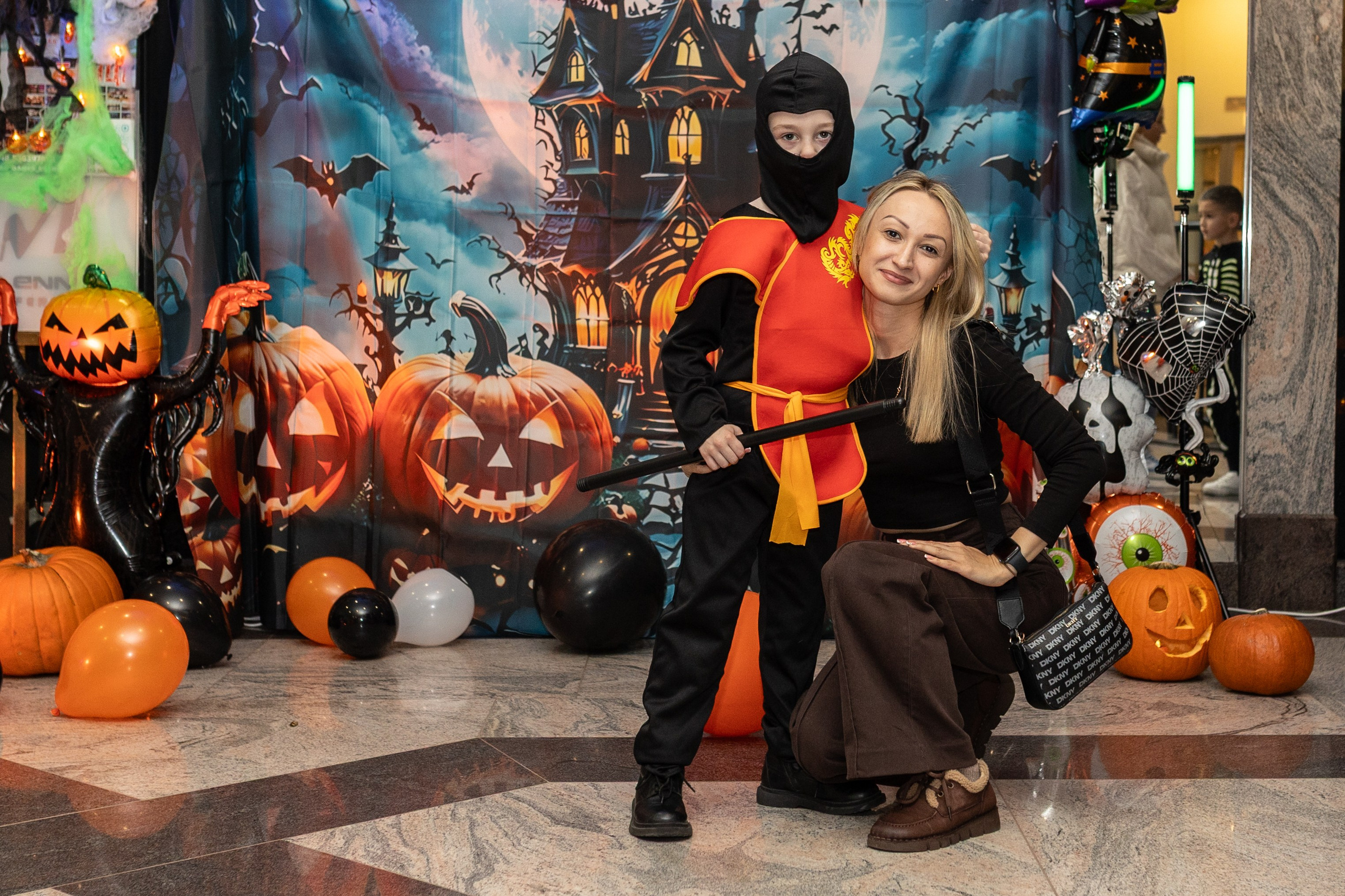 Leo dance studio Helloween 2025. Семейный и детский фотограф в Варшаве Мила Бобровская