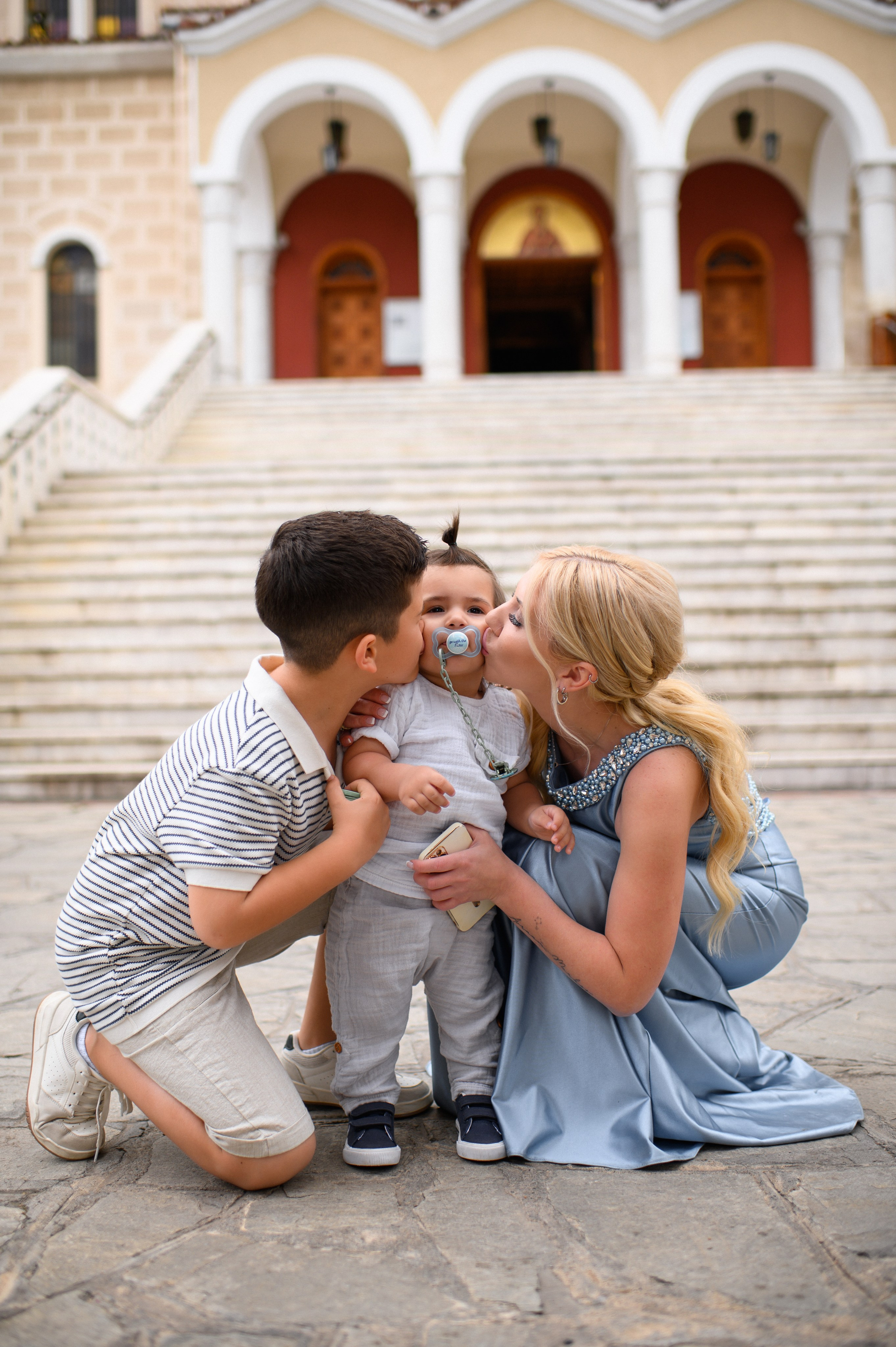 Baptism Maksimos. Family, children, portrait, and event photography in Thessaloniki