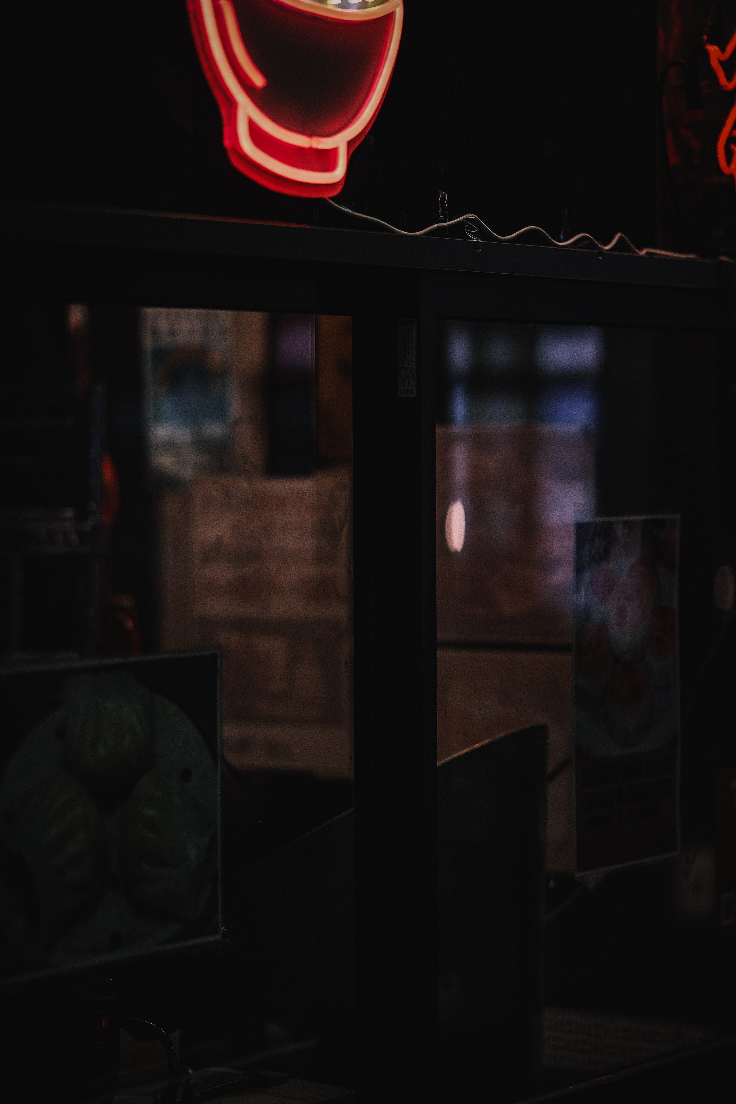 Midnight behind glass. Senya JP