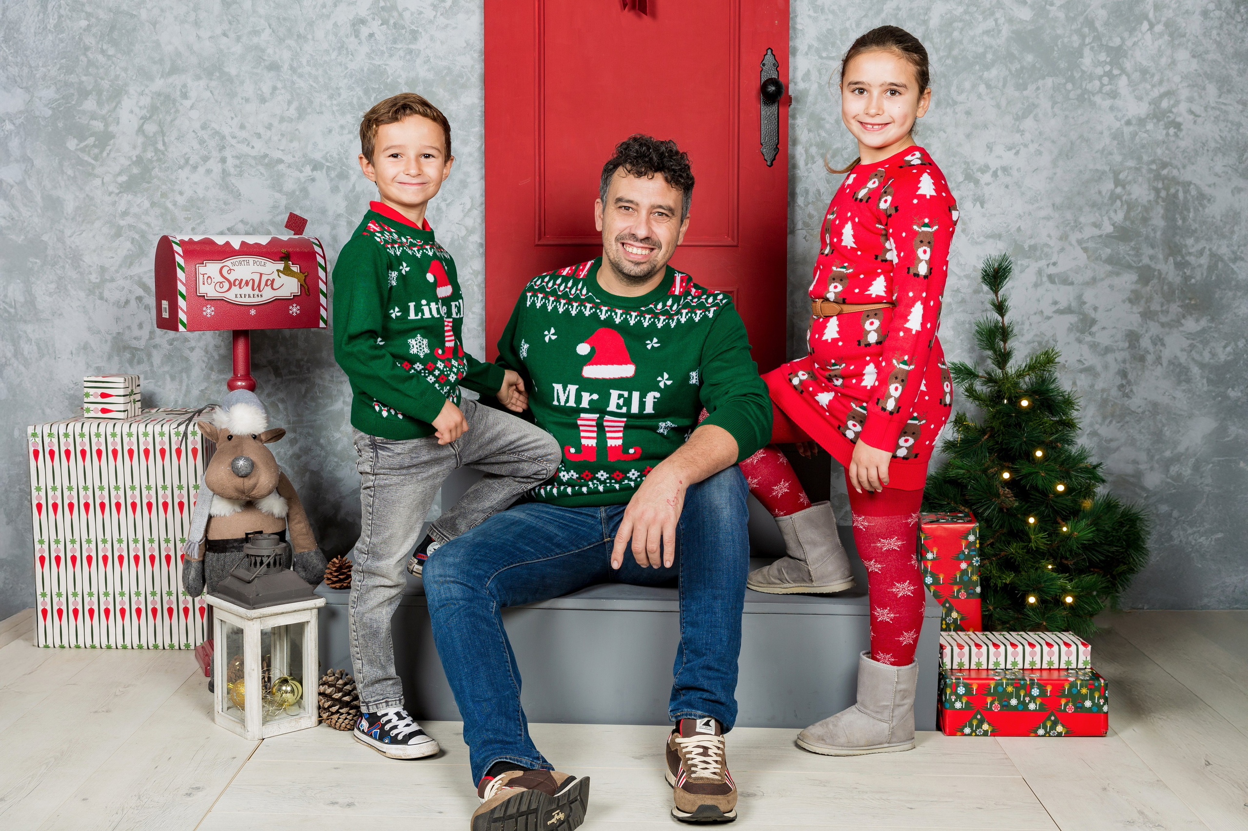 Campaña de Fotografía Navideña 2024 - Rainbox Madrid. Rainbox Estudio de Fotografía